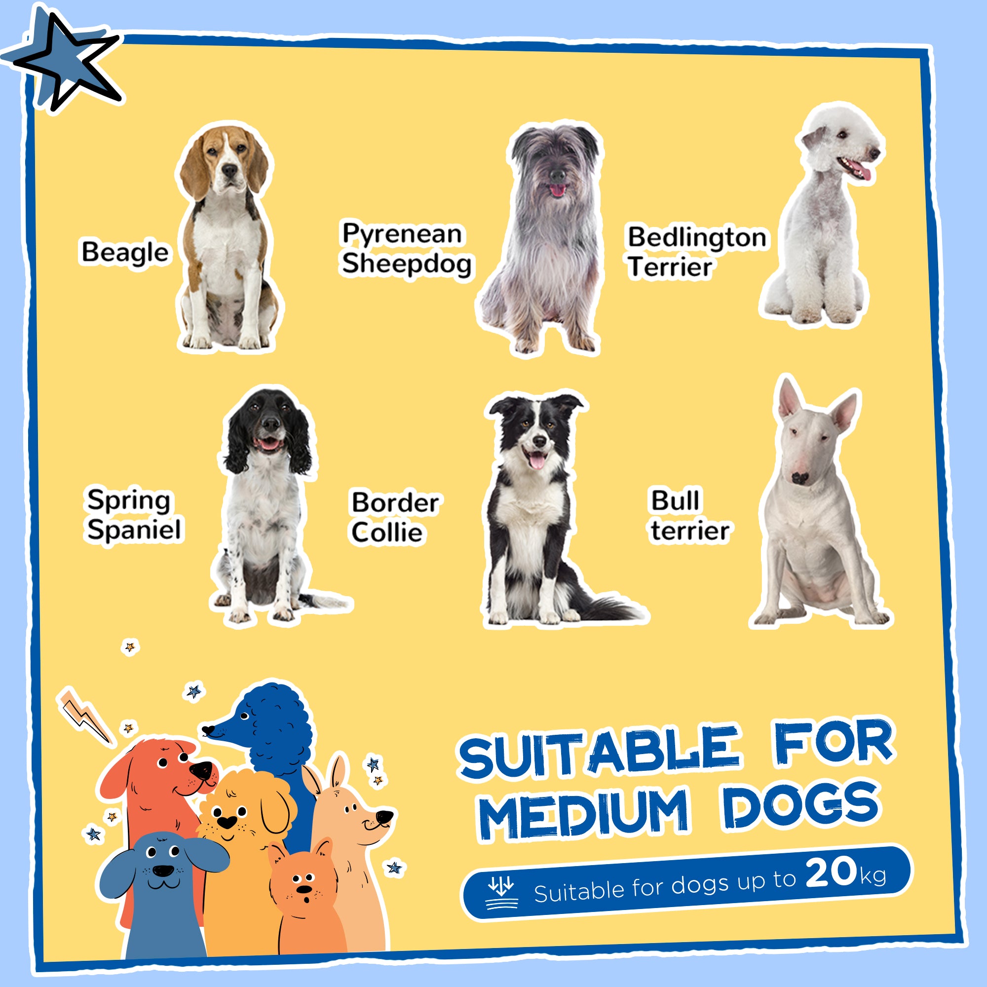 Wooden Dog Kennel with Removable Floor, Asphalt and Openable Roof, Giant Window for Large Dogs, Yellow