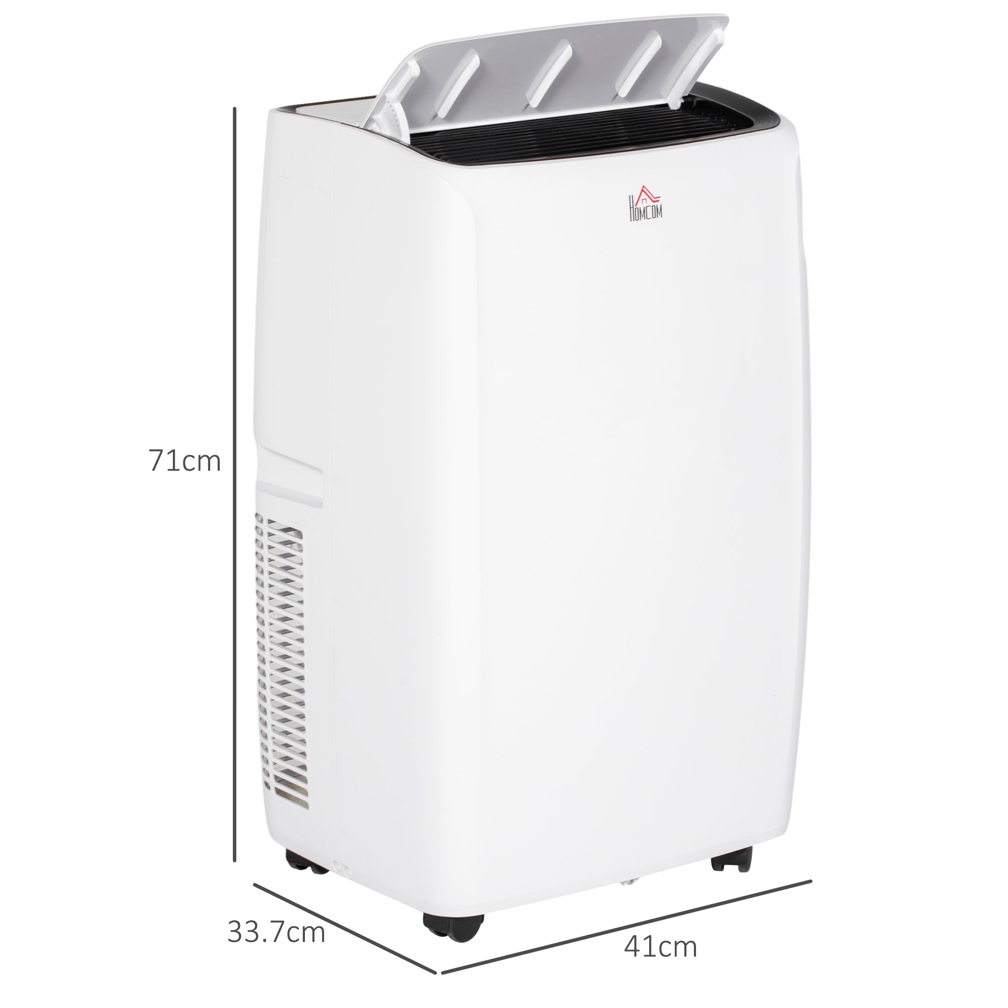 14,000 BTU Mobile Air Conditioner, with LED Screen - White