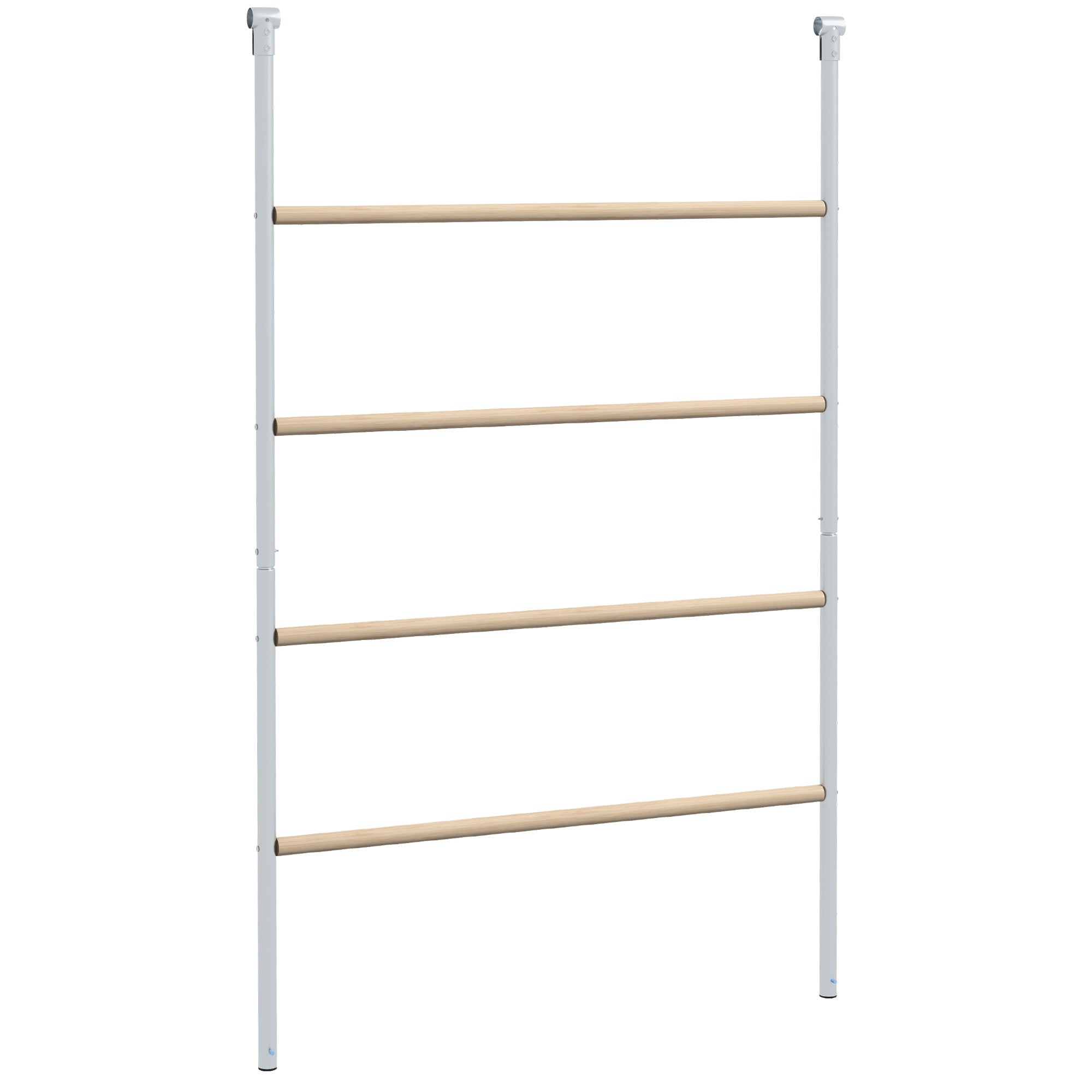 Chicken Perch for Coop, Wooden and Galvanised Steel Roosting Bar Jungle Gym, Chicken Roosting Ladder for Backyard Farm