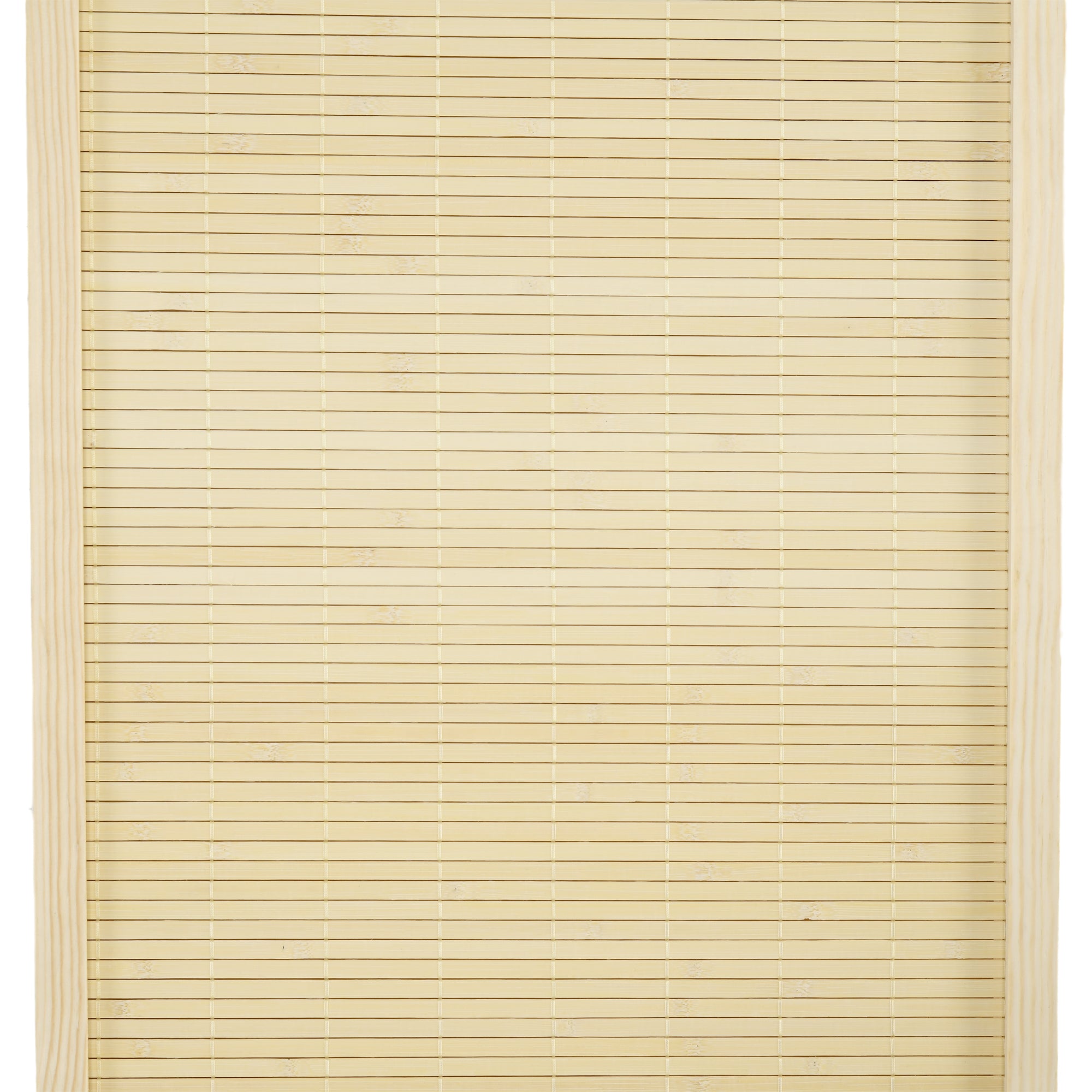 Room Divider, Freestanding Privacy Screen, 4 Panel Folding, 180 x 180cm, Natural