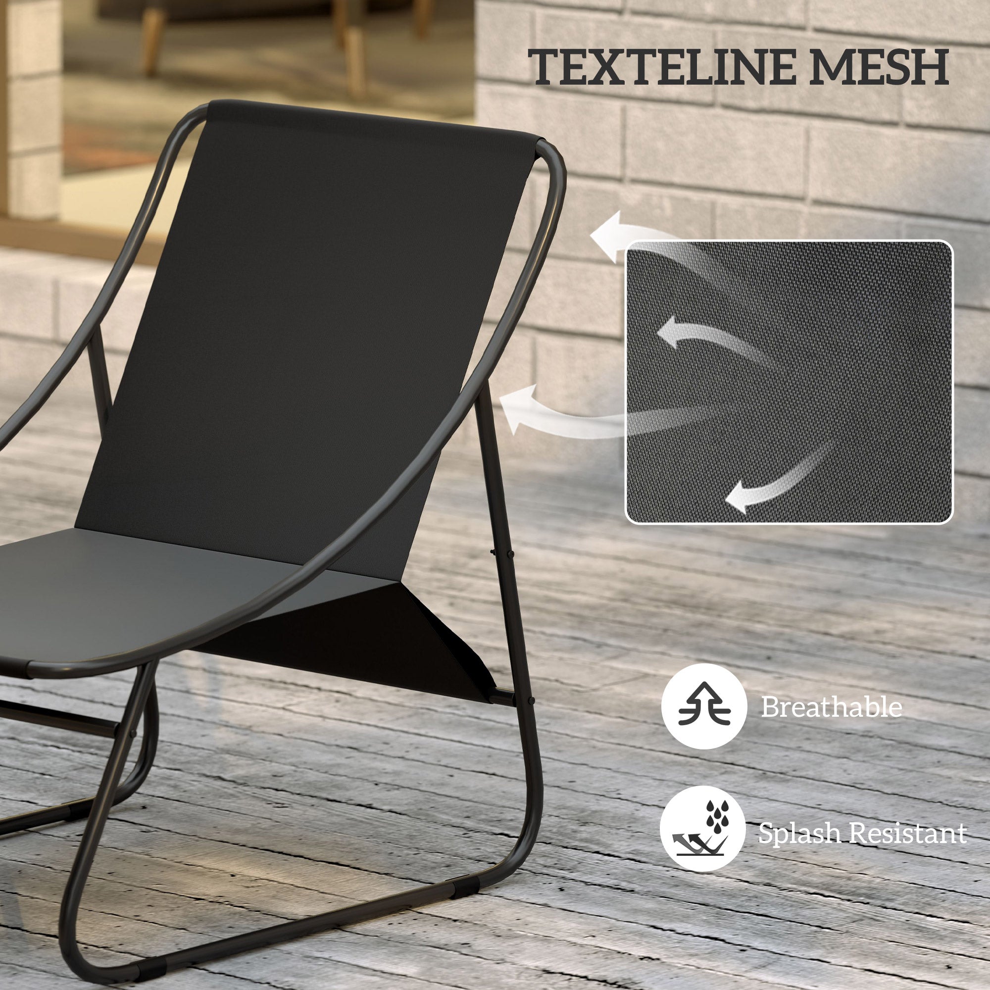 4 Seater Garden Furniture Set, Conversation Set with Loveseat Sofa, Chairs, Glass Coffee Table, Thick Cushions, Steel Outdoor Sofa for Balcony, Poolside, Conservatory, Light Grey