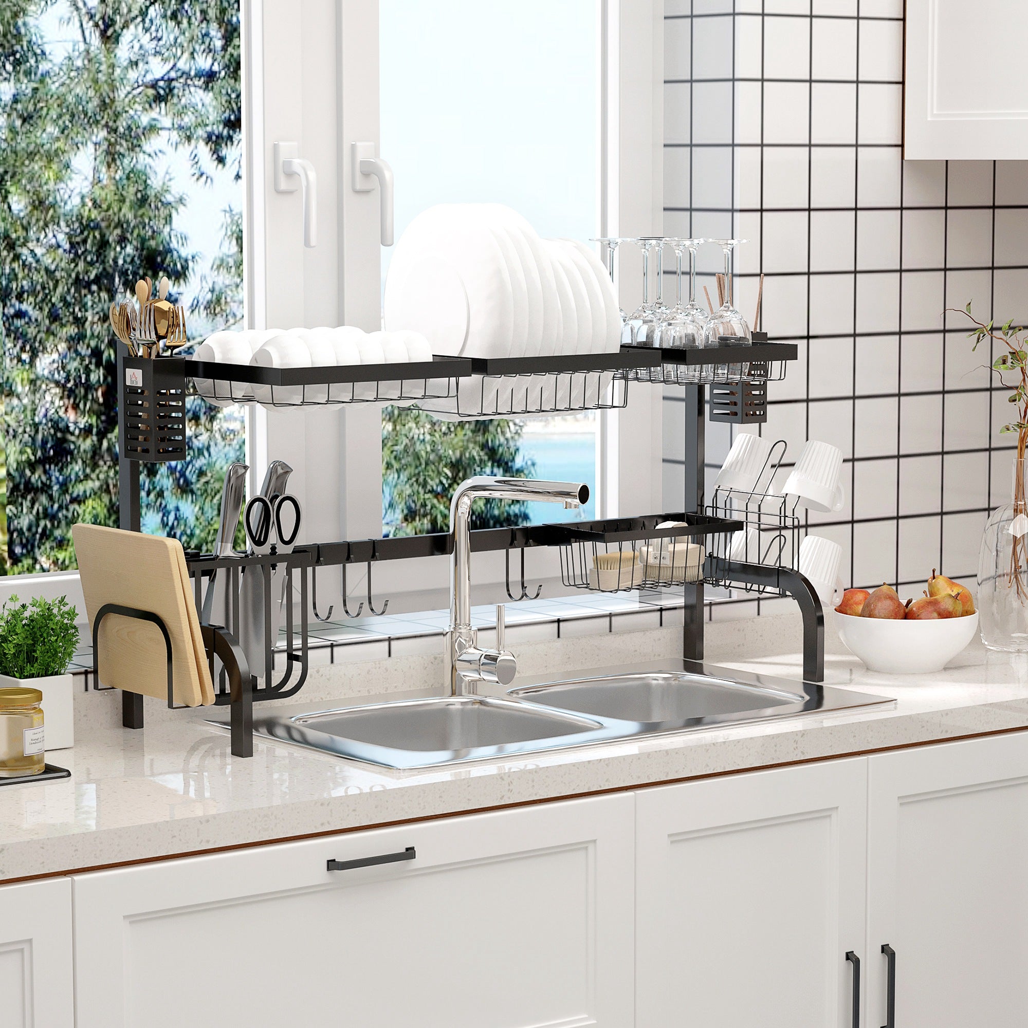 100cm Modular Over-Sink Drying Rack