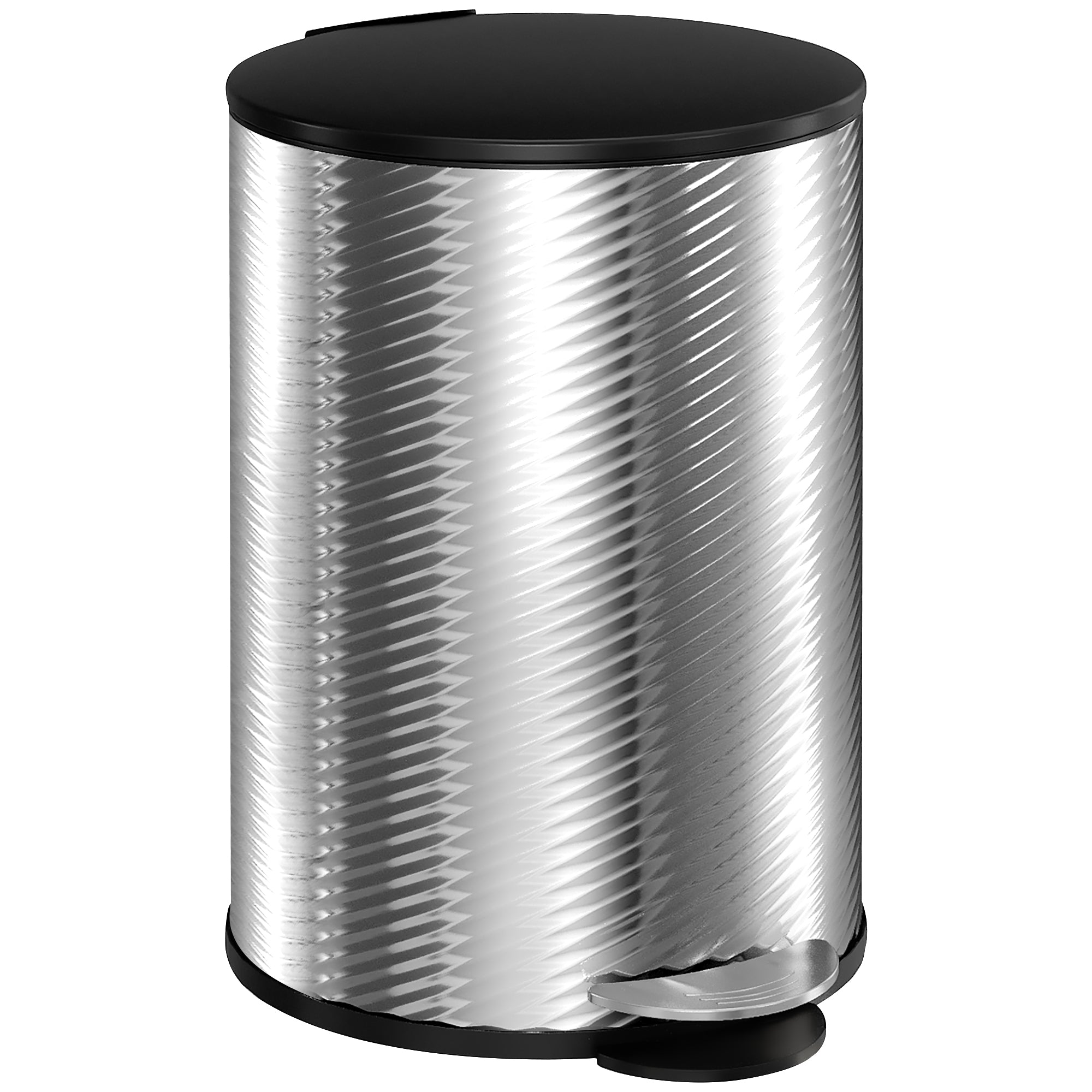 20L Stainless Steel Compact Home Bin