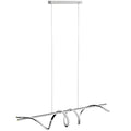 Pendant Light with 3 Colour Temperatures - Silver Tone