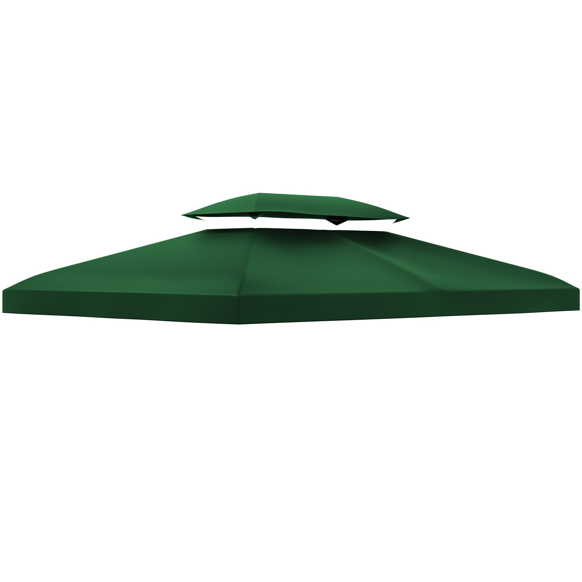 Gazebo Roof Replacement for 3x4m Frames - Durable Green Polyester