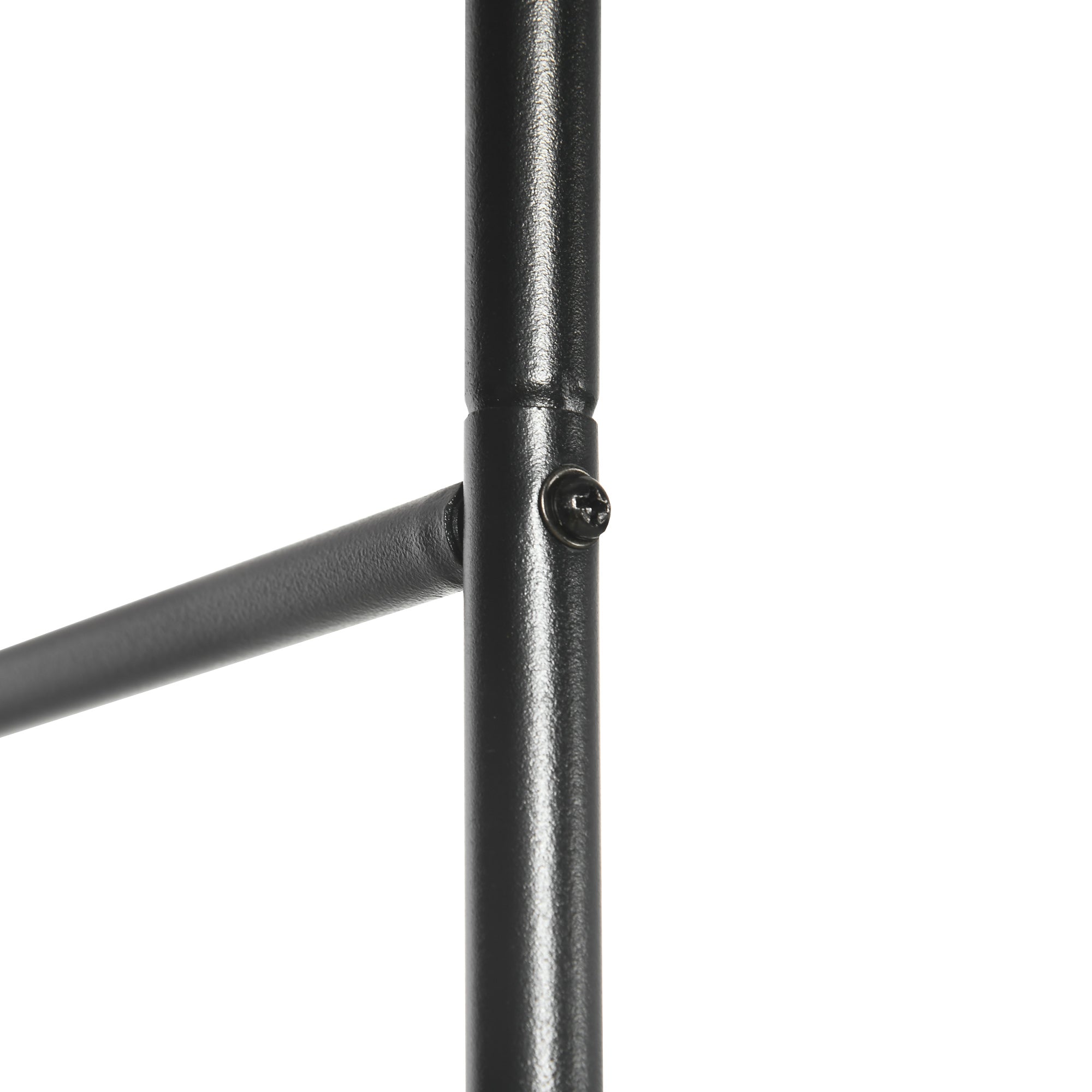 Outdoor Garden Arch, Metal Garden Arbor for Climbing Plants, Roses, Vines, Wedding Arch for Outdoor, 140L x 40W x 240H cm, Black