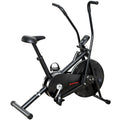 Exercise Bike with Adjustable Seat, LCD Display for Home Gym