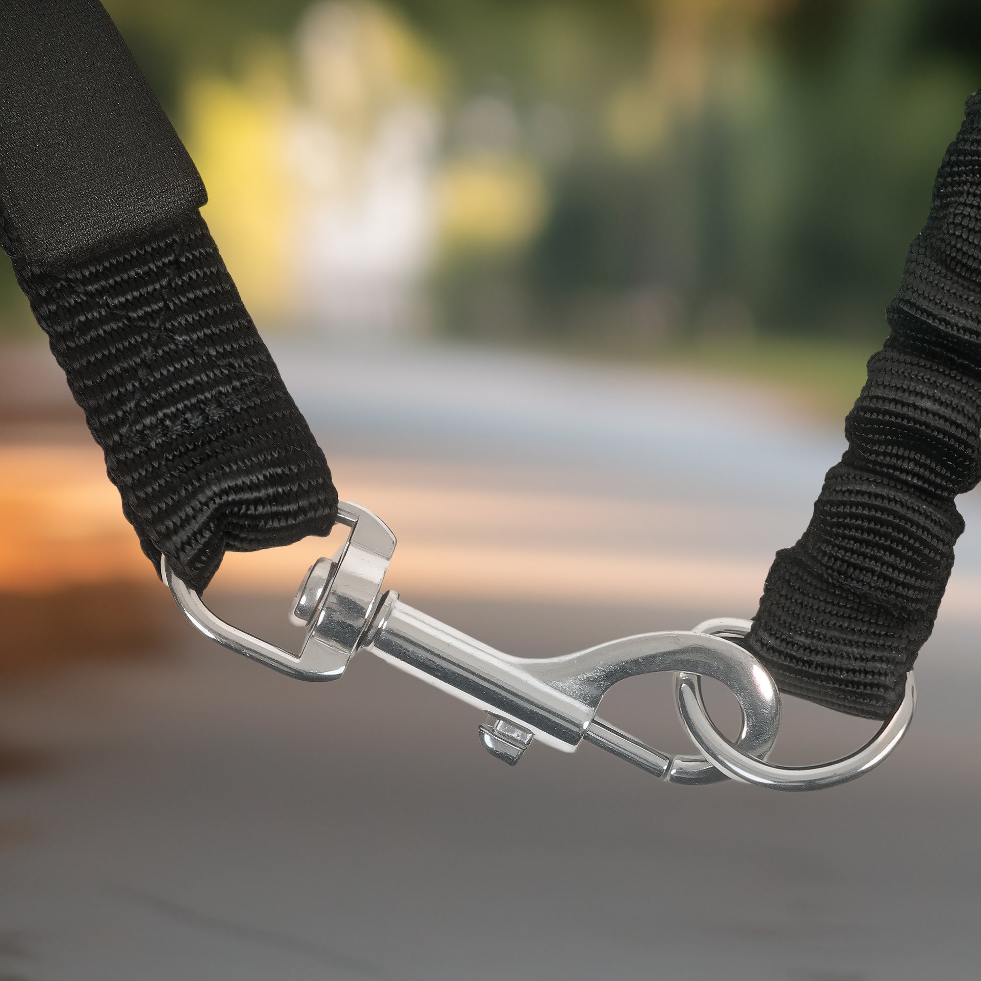 Dog Lead for Bicycle, Dog Leash for Cycling, Training, Jogging, Black