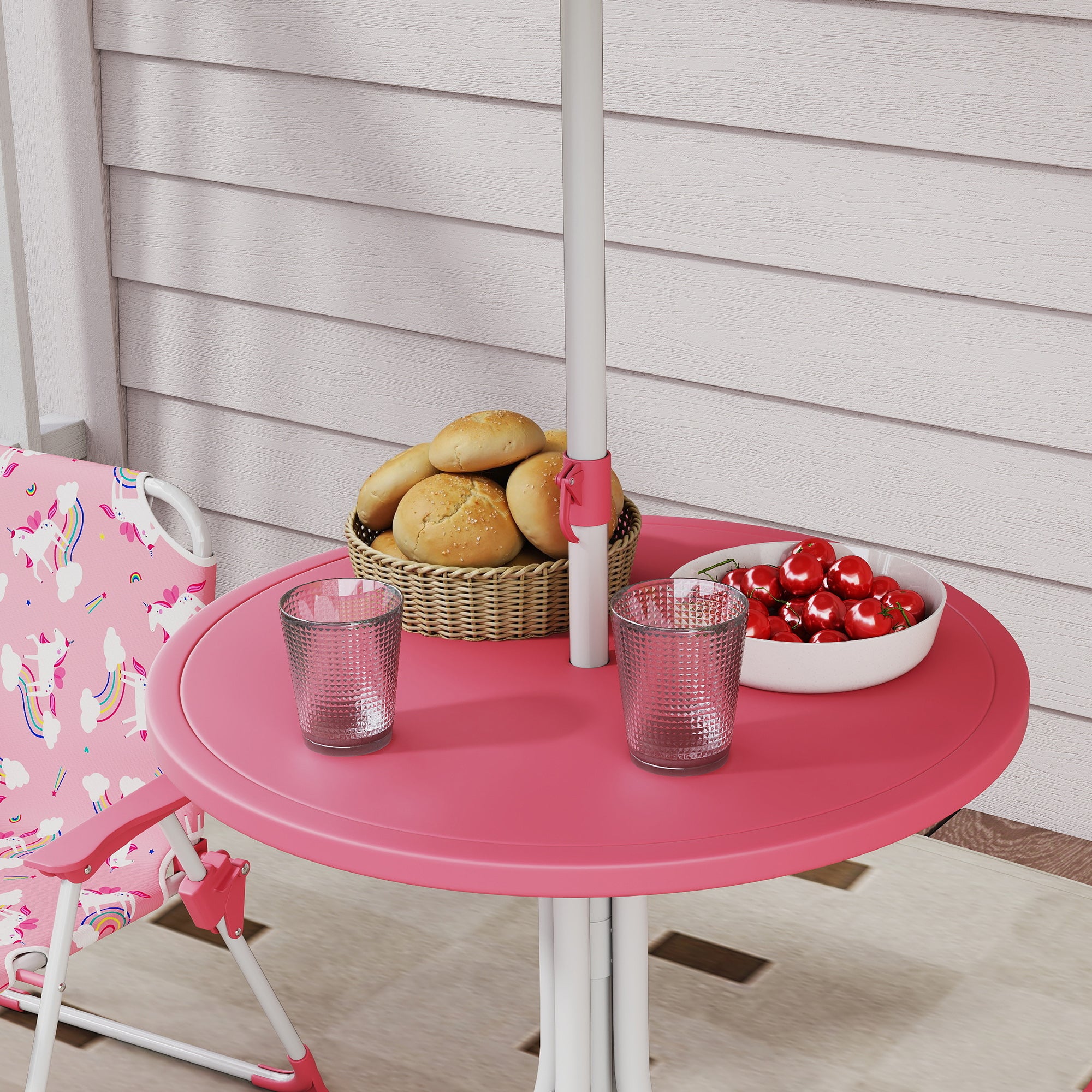 children's patio set umbrella Costzon Kids Picnic Table, Kids Outdoor Table with 2 Folding Chairs, Height Adjustable Umbrella, Portable Children Outdoor Furniture for Patio, Garden, Backyard (Blue Ocean) : Patio, Lawn & Garden The modern wood stains and the colours of the canvas are a good addition to your existing patio furniture. Outdoor Bistro Set Kids Piece