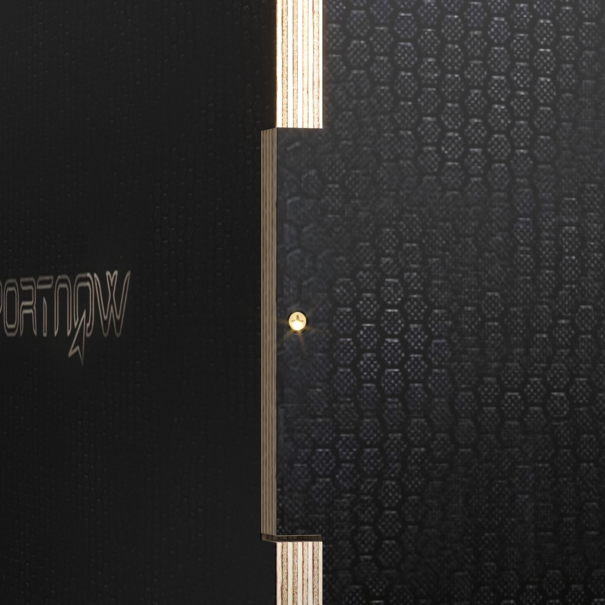 3 Piece Wooden Adjustable Step Up Box Set for Home Gym - Black