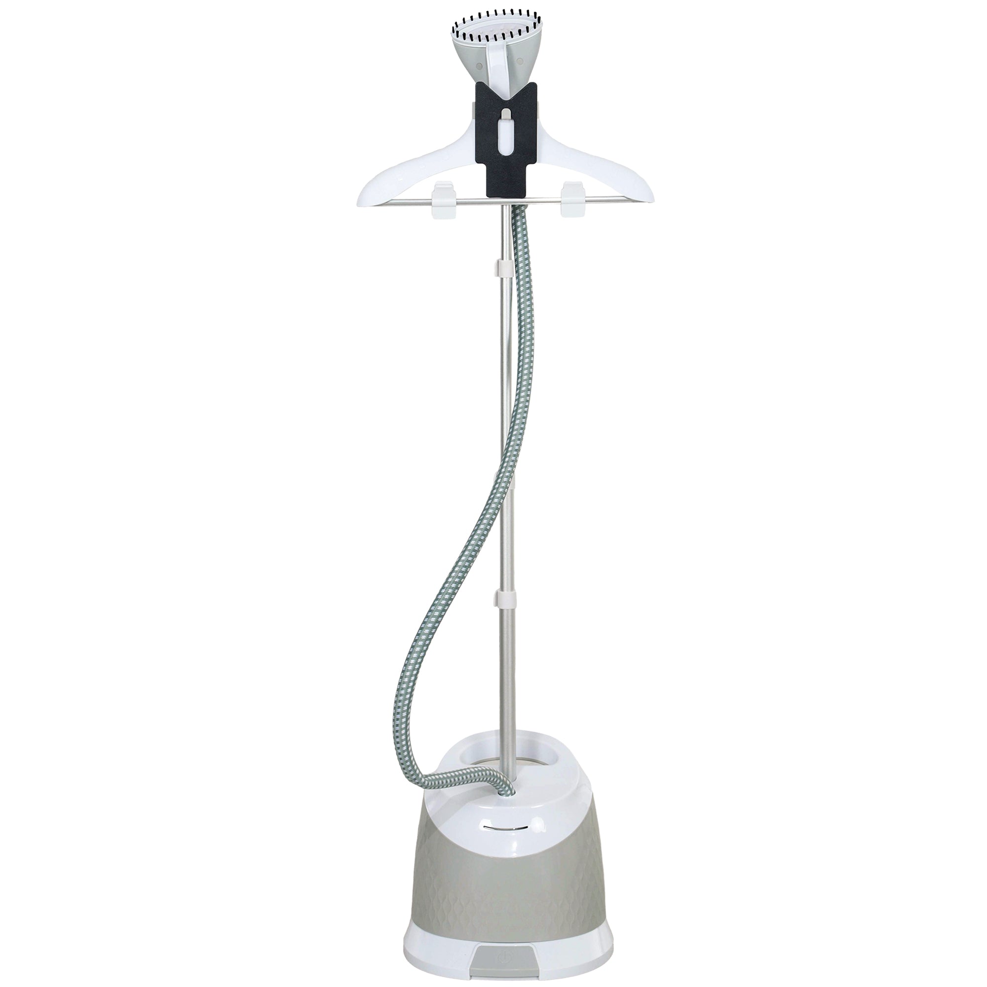 1800W Standing Clothes Steamer, with Accessories - Grey