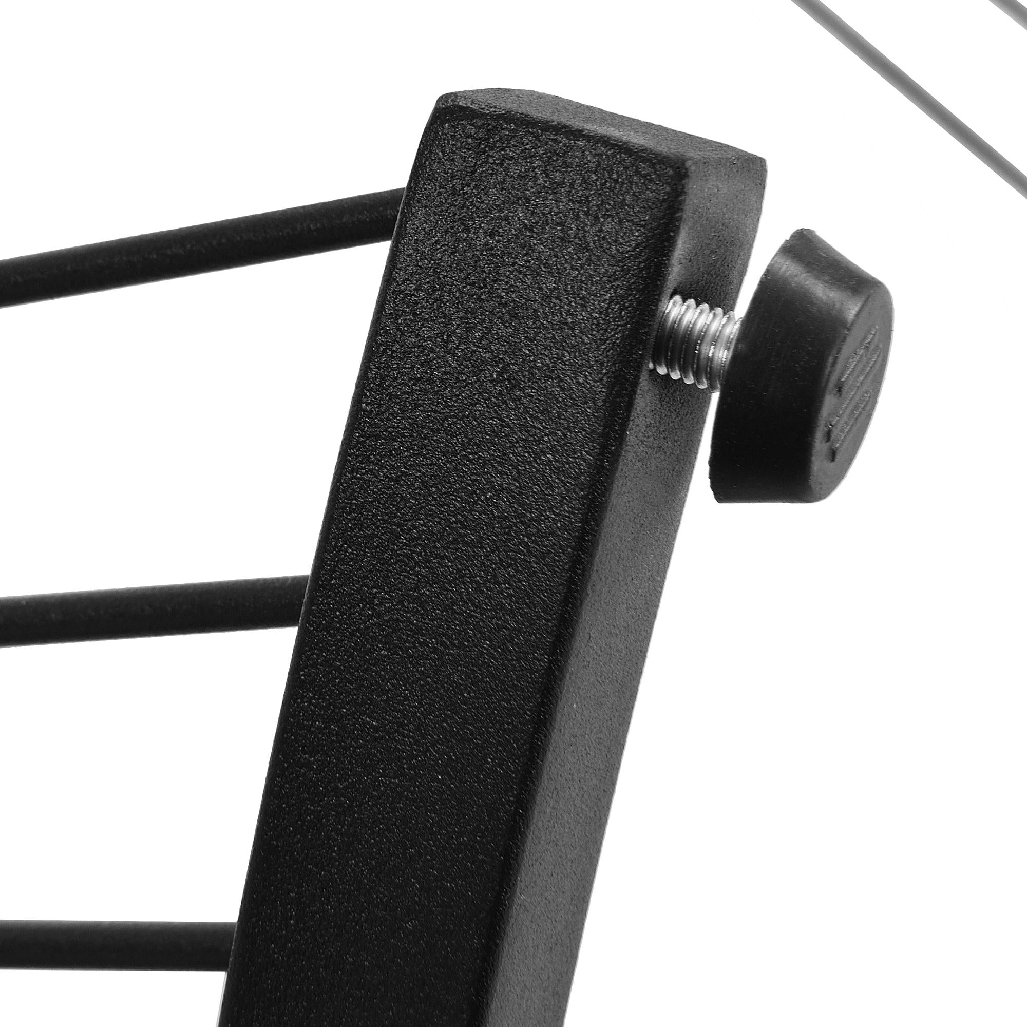 2 Piece High Gloss Round Nesting Coffee Table Set with Marble-Effect Top, Living Room Tables with Storage Drawers, White+Black