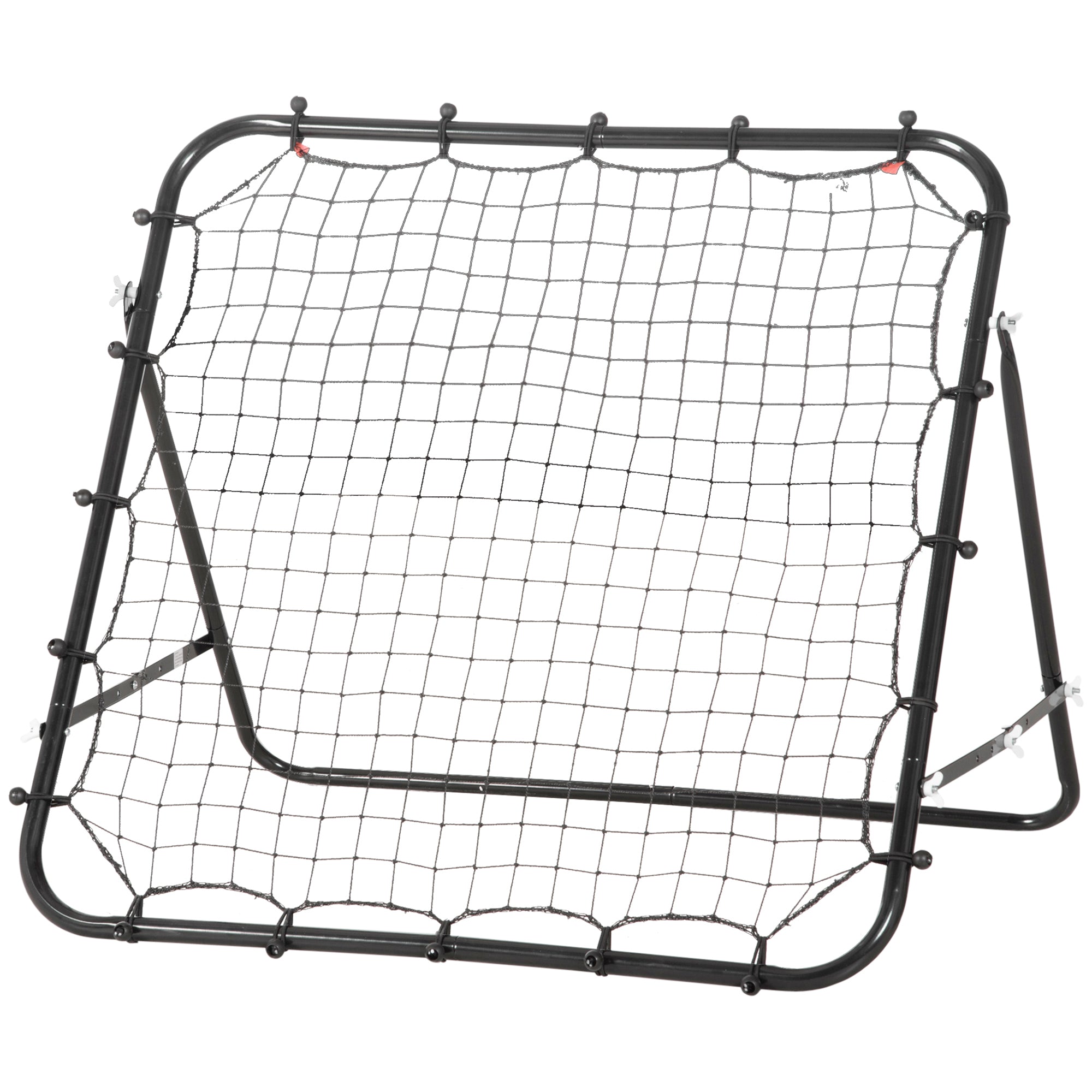 Rebounder Net, Practise Kickback Goal, for Teens, Adults Training - Black