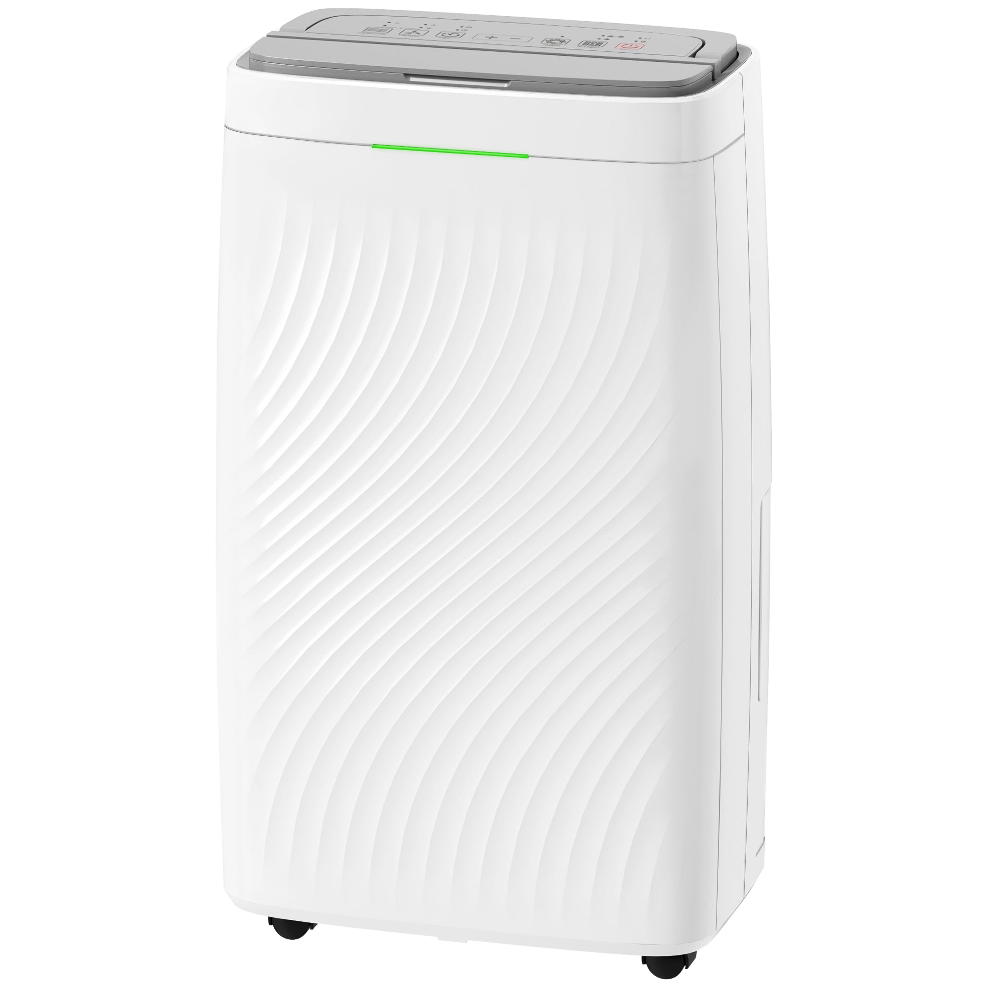 16L/Day Dehumidifier with Activated Carbon Air Filter, Continuous Drainage, 5.5L Water Tank, 24H Timer, Humidity Light, Dehumidifier for Home Damp, Bedroom, Condensation, Mould, Laundry Drying