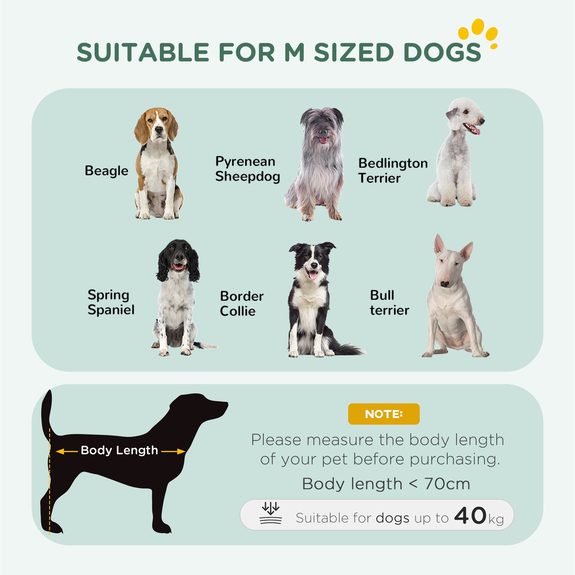 Foldable Dog Crate with 2 Doors with Tray, Soft Cushion, for Extra and Large Dogs, 105 x 70 x 75, Black