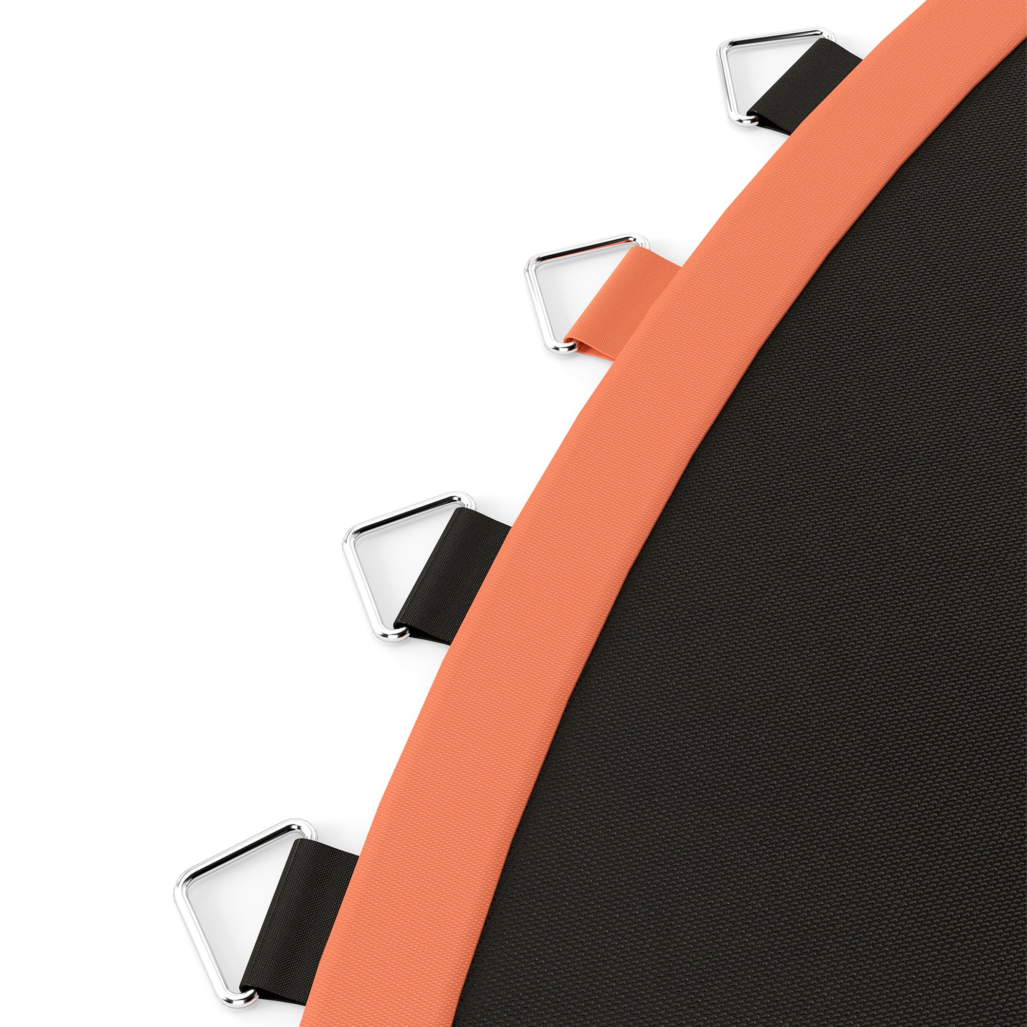 10ft Trampoline Replacement Mat with 54 V-Hooks & Spring Pull Tool for 14cm Springs - Orange