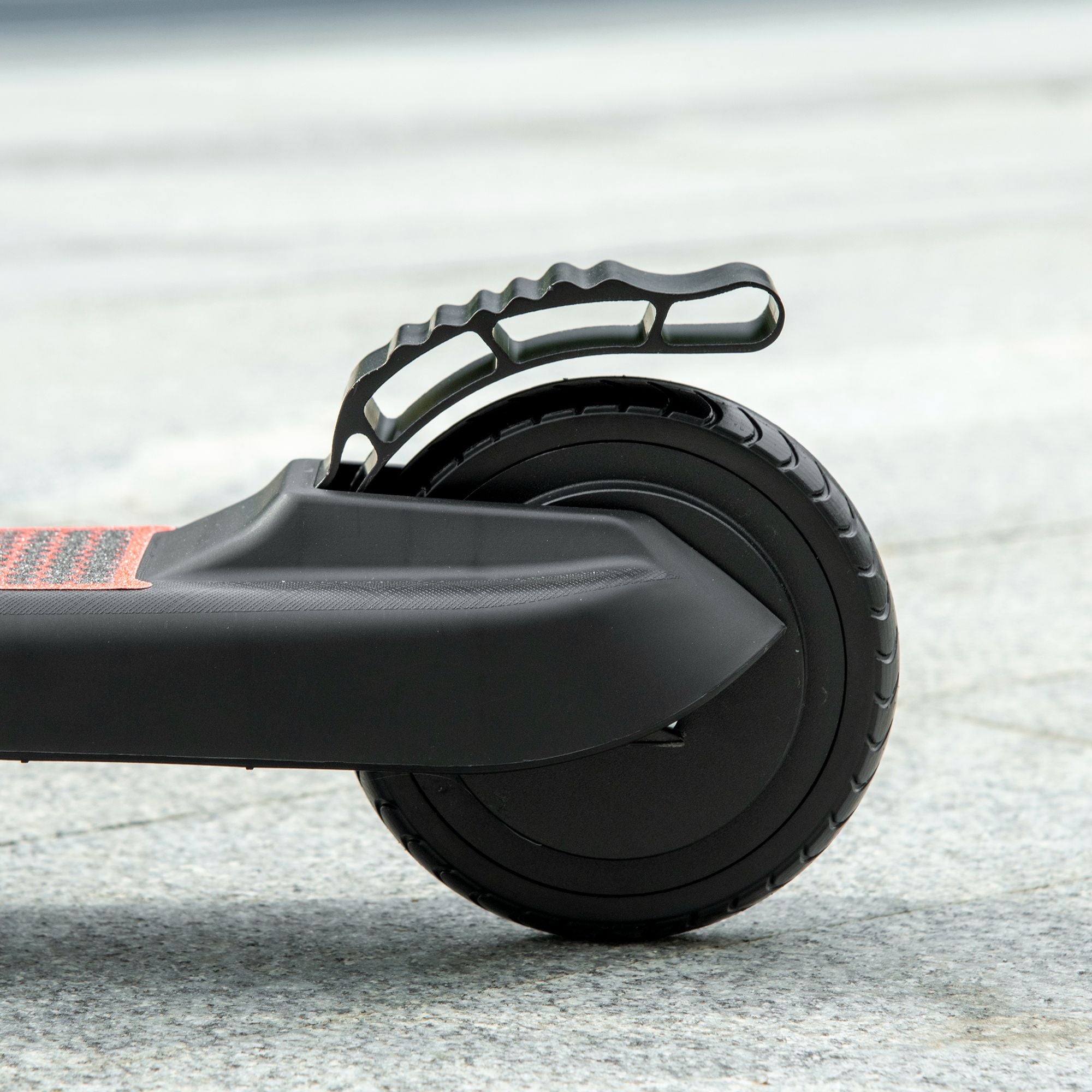 Folding Electric Scooter with Brake, for Ages 6+ Years, 8km/h Maximum Speed, Red