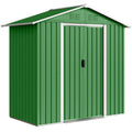 6.5 x 3.5ft Metal Garden Storage Shed - Green