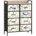8-Drawer Chest of Drawers - White