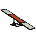 Wooden Dog Agility Seesaw for Big Dogs with Anti-Slip Surface - Black