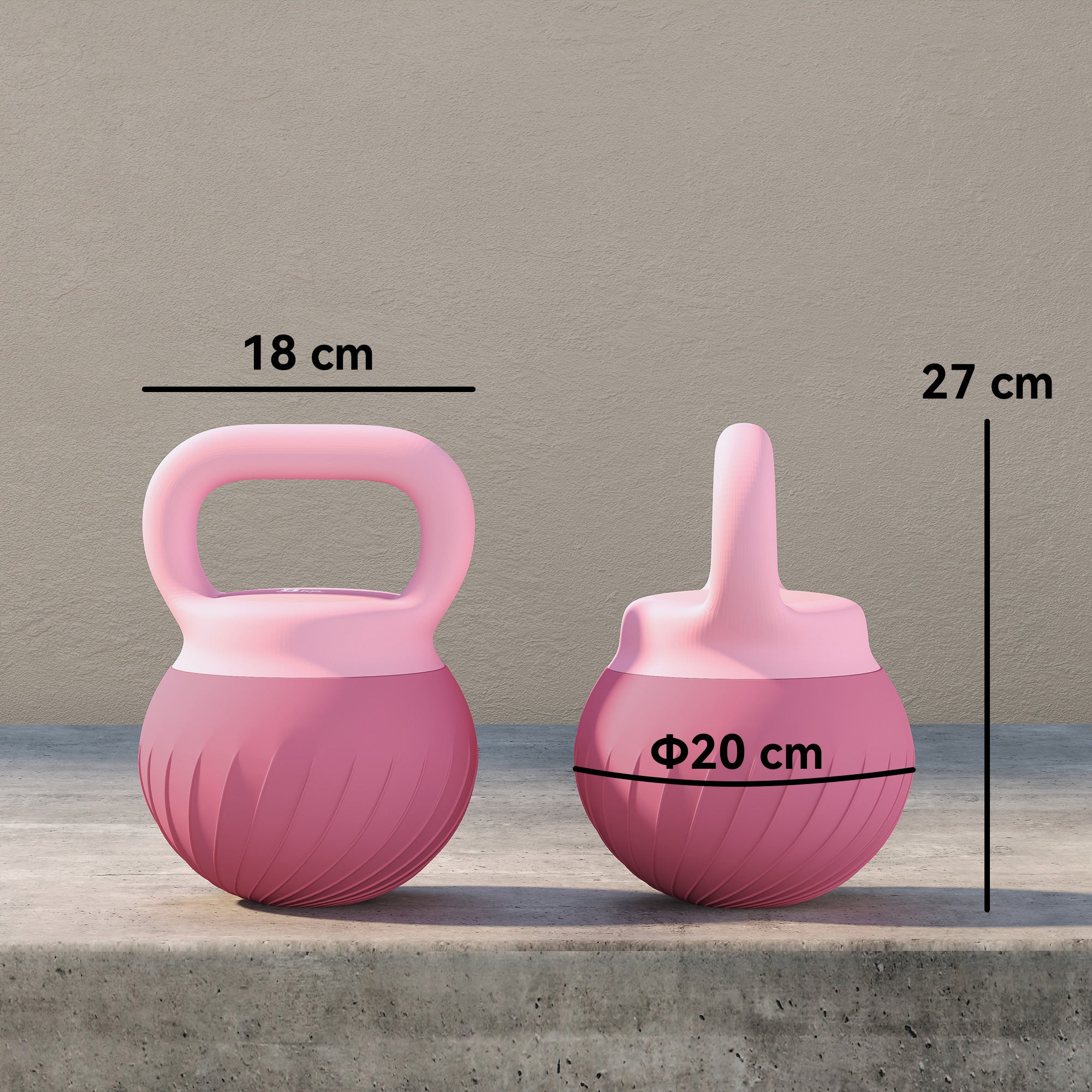 Soft Kettlebell, 6kg Kettle Bell with Anti-Slip Grip for Home Gym Weight Lifting and Strength Training
