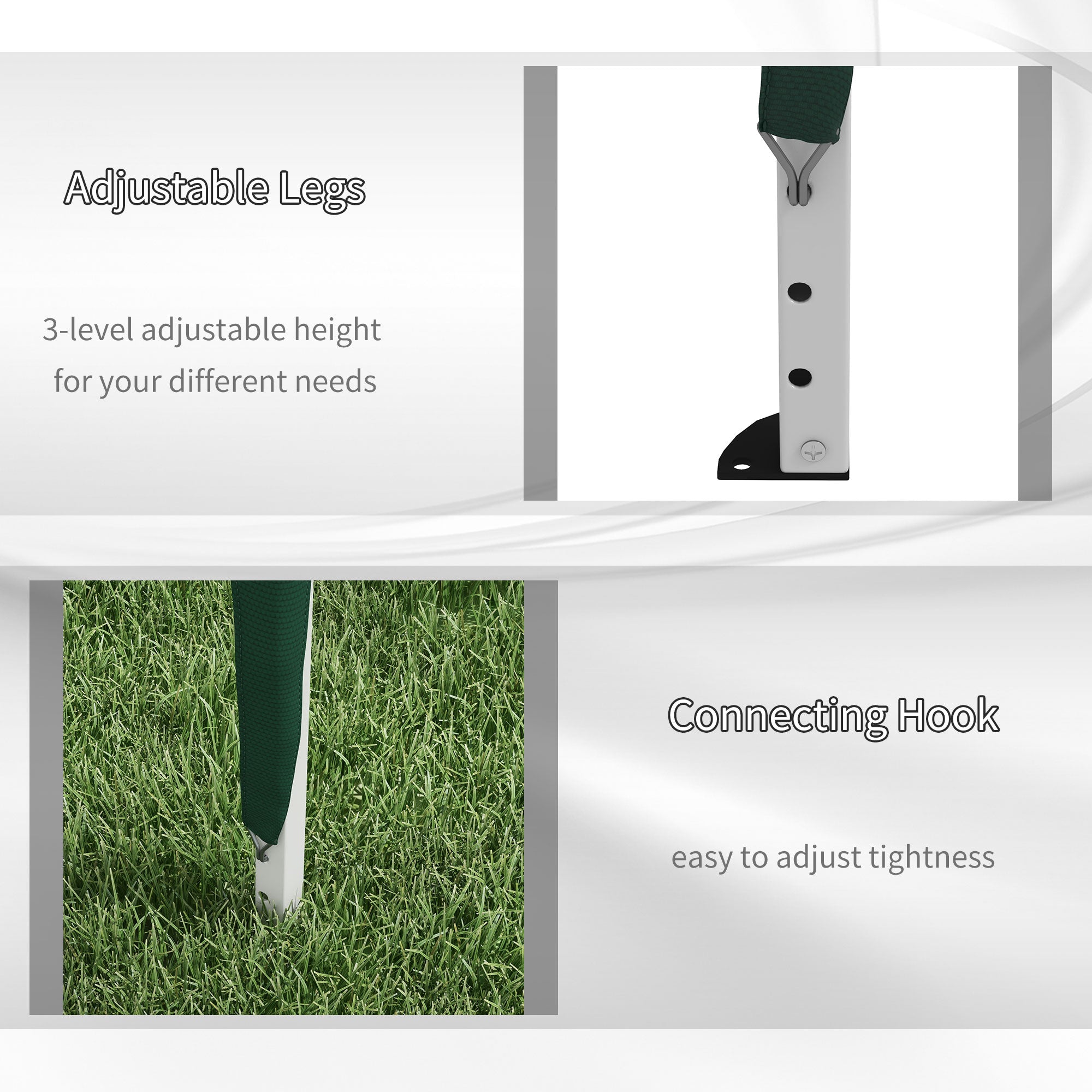 6 x 3 Metre Pop-Up Steel Frame Gazebo - Green Weatherproof