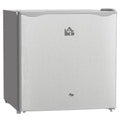 46 Litre Lockable Countertop Fridge with Adjustable Temperature and Reversible Door - Grey