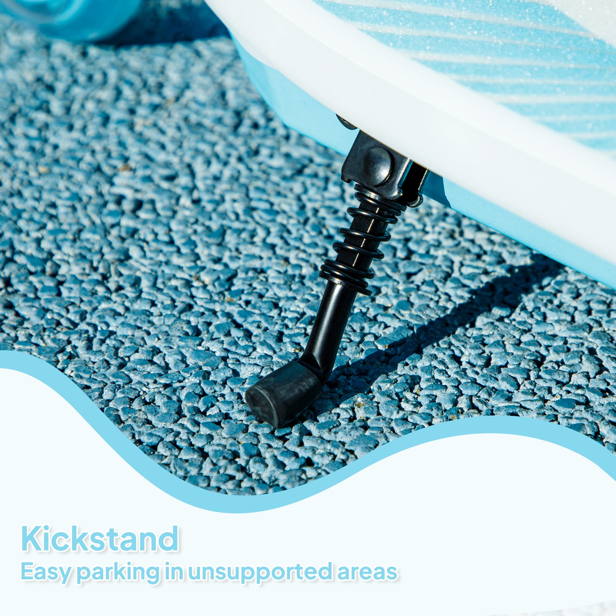 Electric Scooter for Kids Ages 4-7, with Auxiliary Rear Wheels, Flashing LED Light and Electric Brake, Kids Electric Scooter for Boys Girls, 6 KM/H & 8 KM, Blue