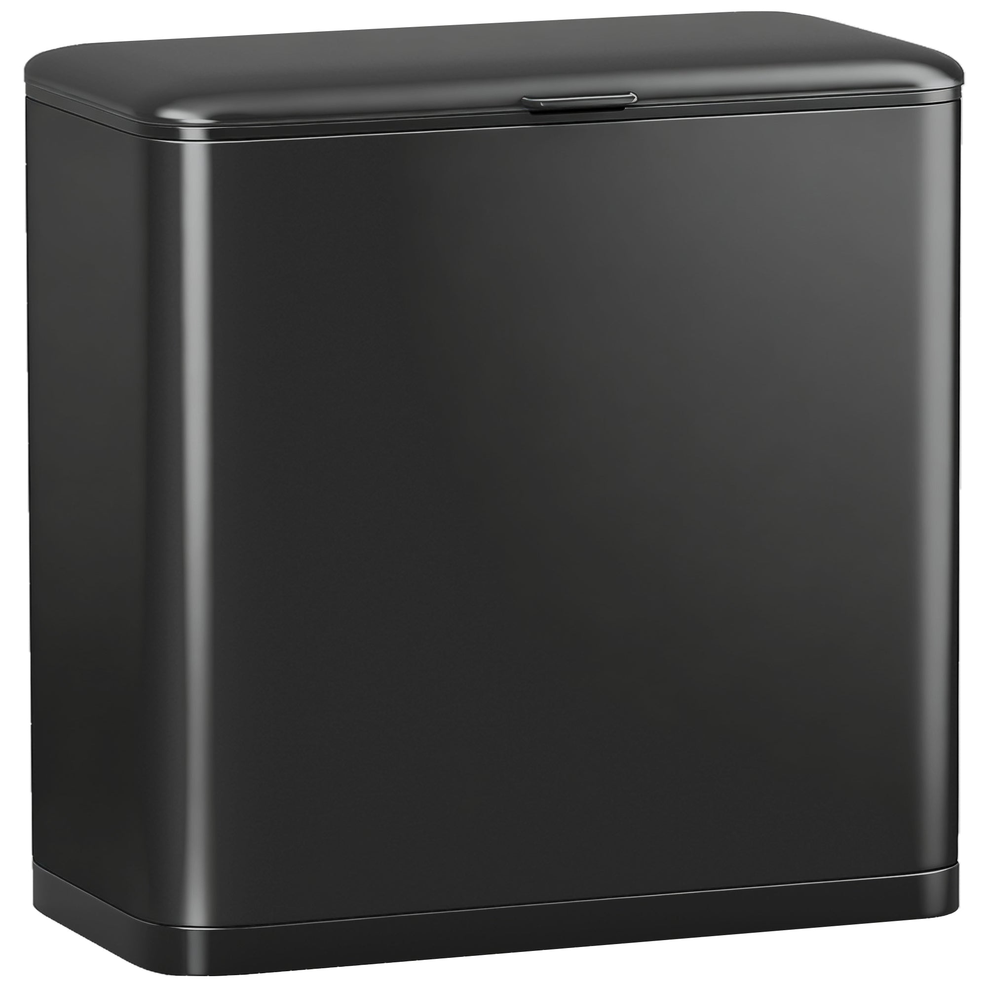 8L Hanging Kitchen Bin, Rubbish bin with Lid and Removable Inner Bucket for Kitchen Cabinet Door, Under Sink, Office