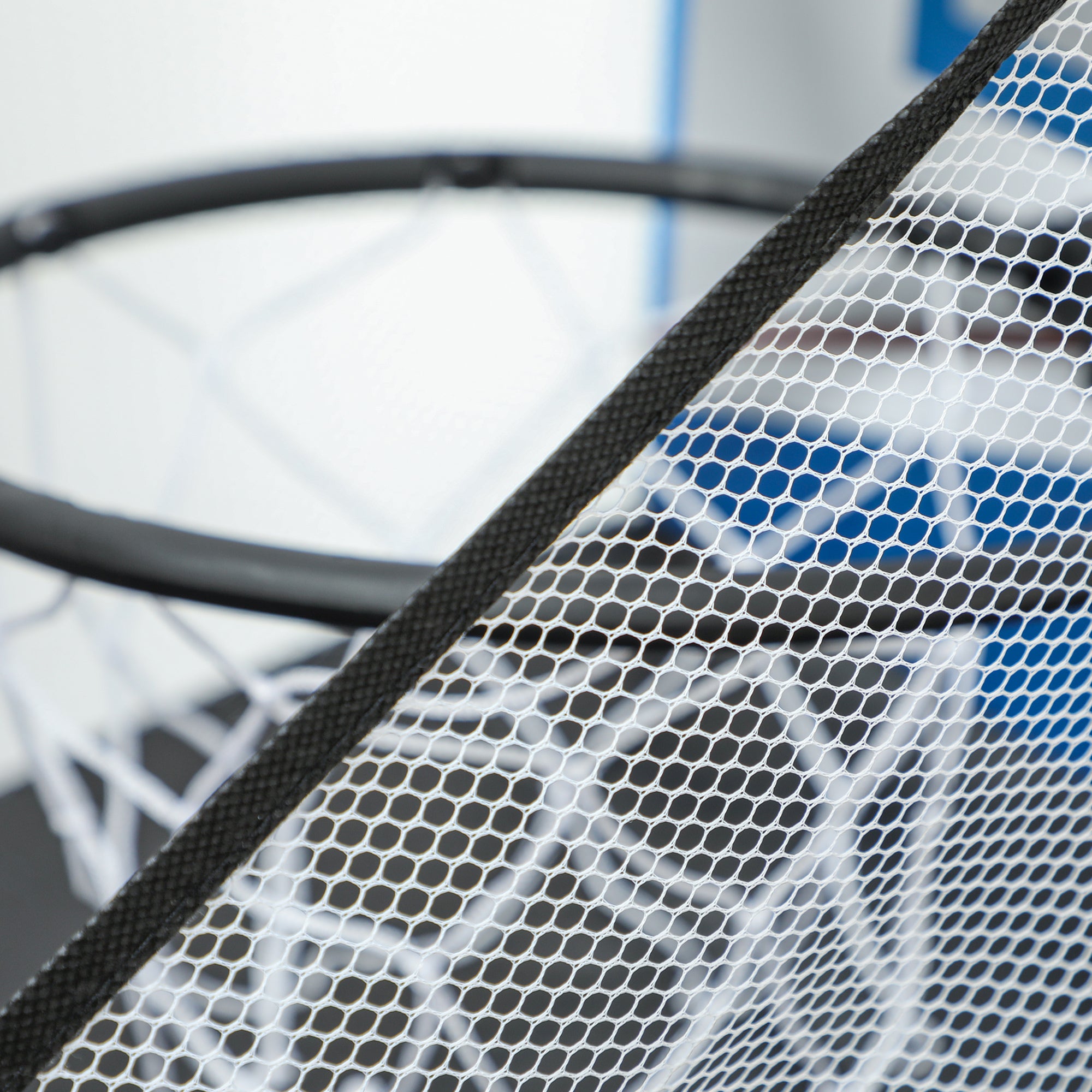 5 in 1 Multi Games Table Combo Sports Game Table for Kids, Mini Pool Table, Table Tennis Table, Hockey Table, Basketball Arcade Game, Bow and Arrow, Blue