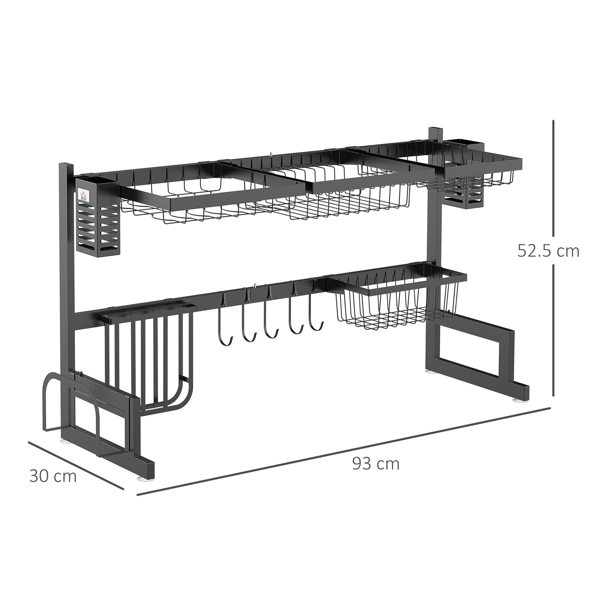 93cm Modular Over-Sink Drying Rack