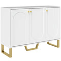 3-Door Sideboard Storage Cabinet - White