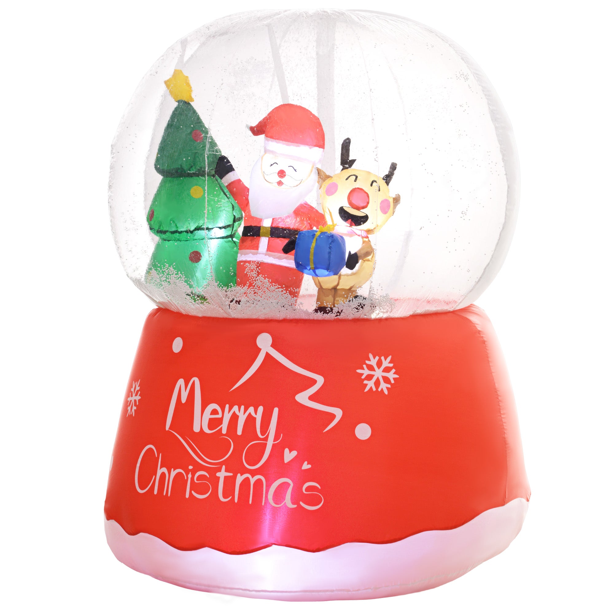 5.5ft Inflatable Snow Globe Christmas Decoration