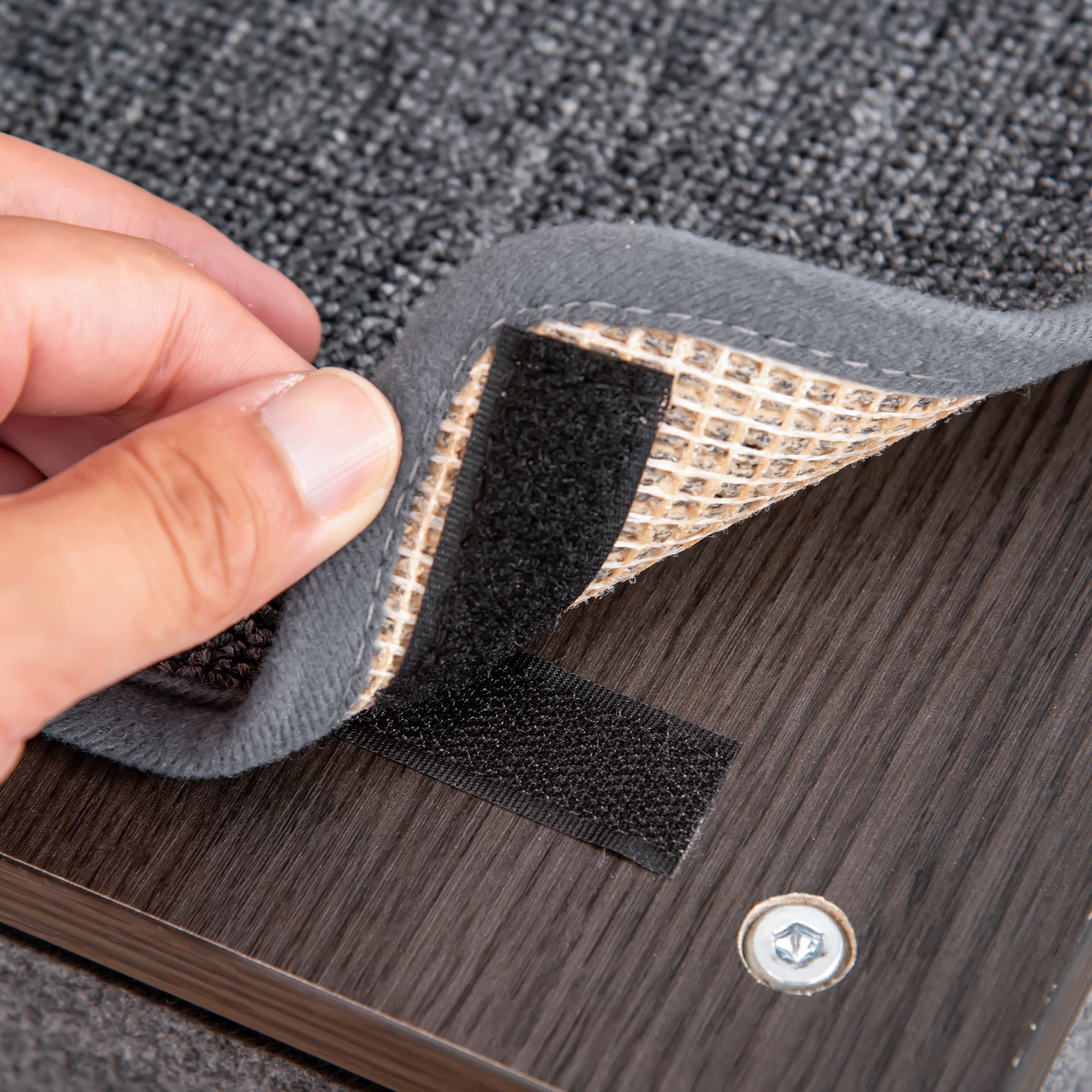 Cat Tree Tower for Indoor Cats Climbing Activity Center Kitten Furniture with Sisal Scratching Post Bed Condo Perch Teasing Rope 60 x 40 x 83cm Dark Grey