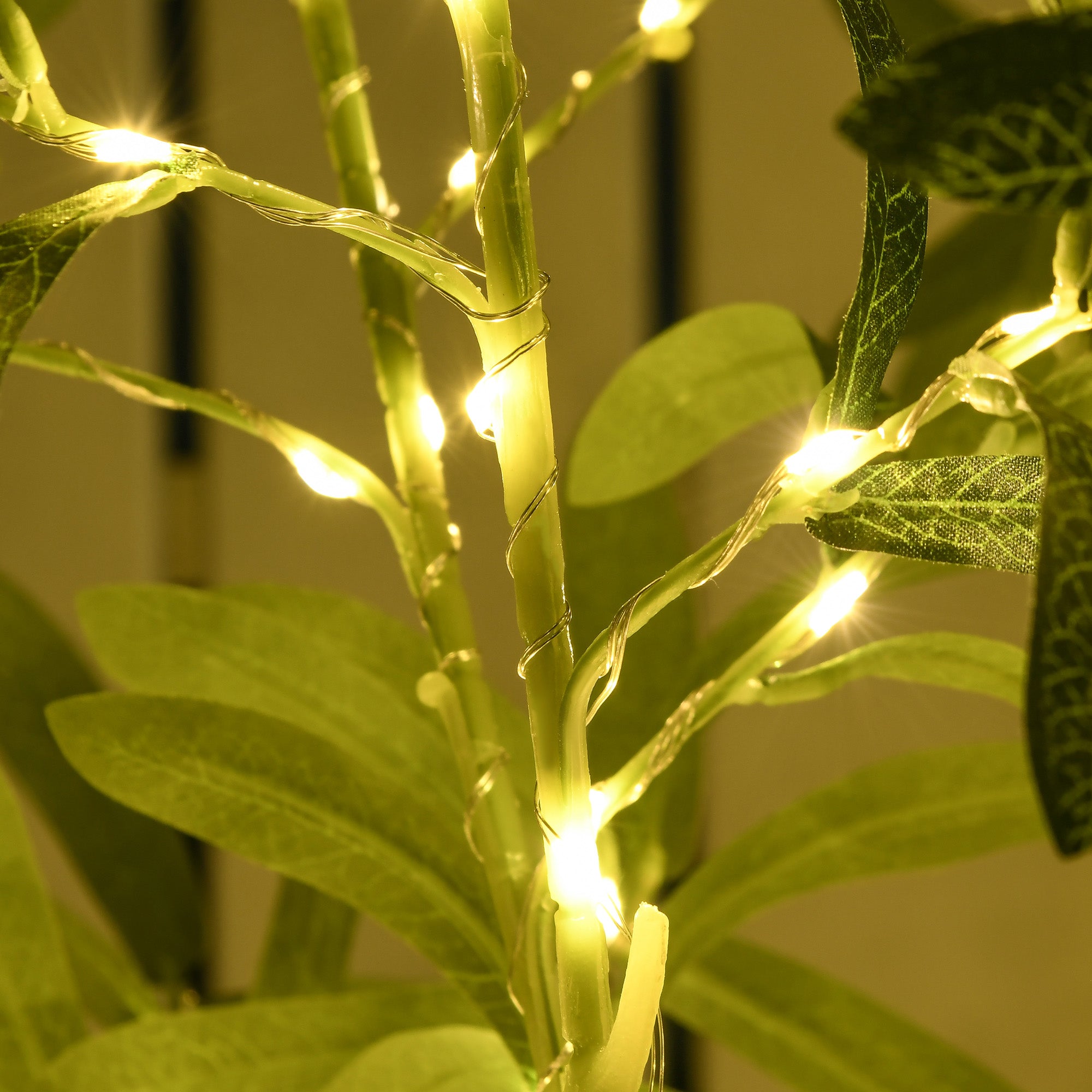 300 LED Decorative Artificial Olive Tree Light 180cm - Green