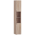 6-Tier Tall Bathroom Cabinet - Natural
