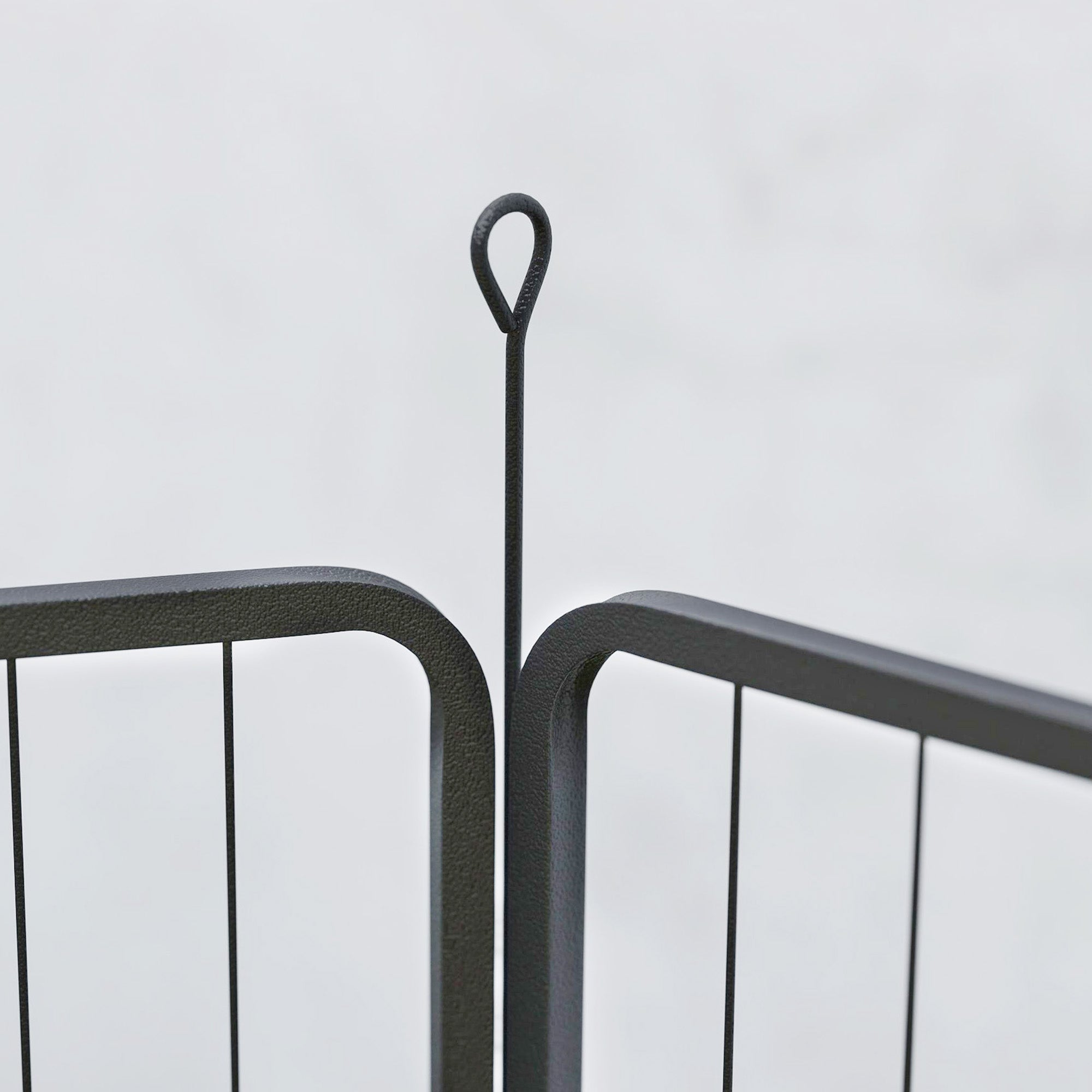 12 Panels Heavy Duty Dog Playpen with Doors, for Large Dogs, 100cm High, Black