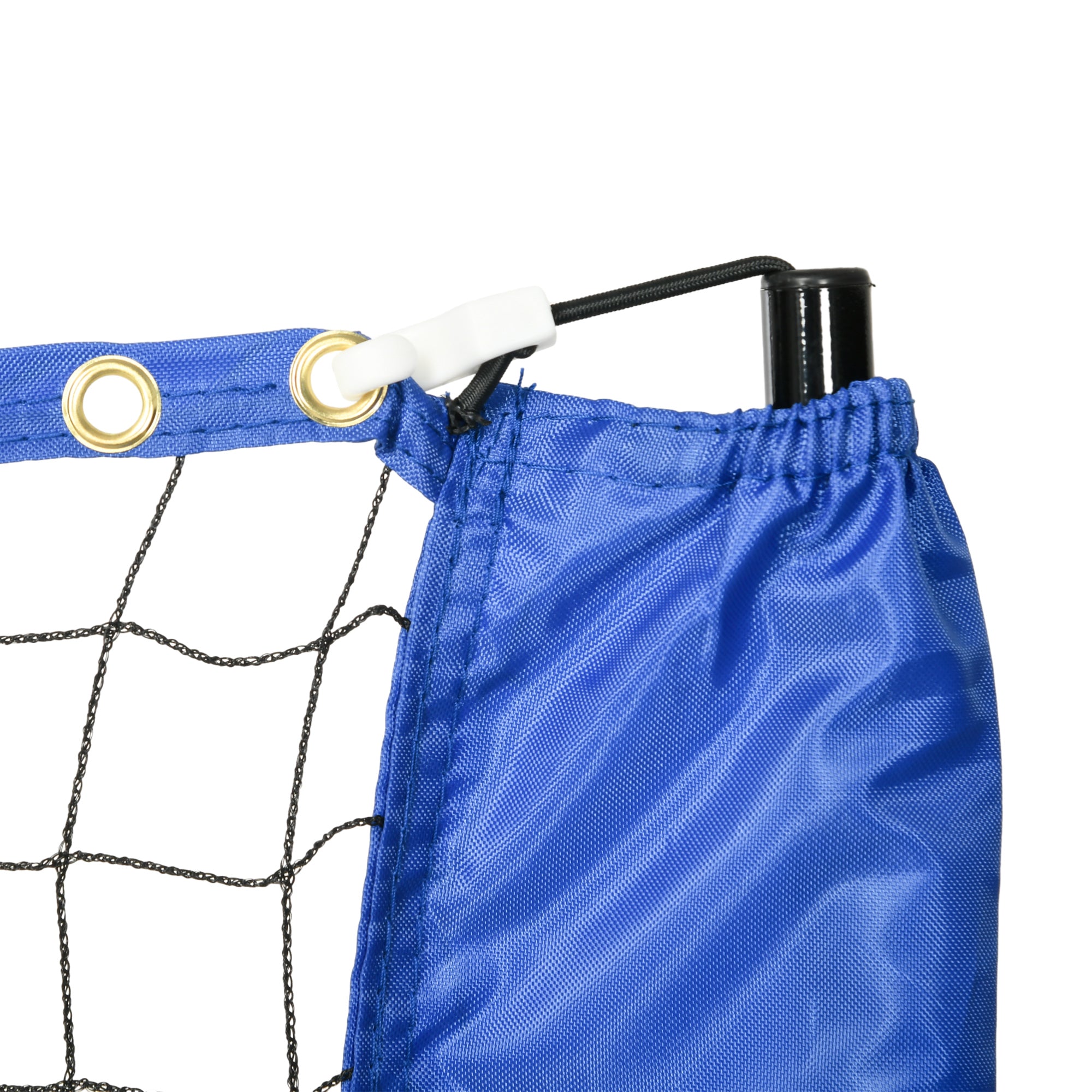 4m Adjustable Height Badminton and Sports Net with Carry Bag - Blue