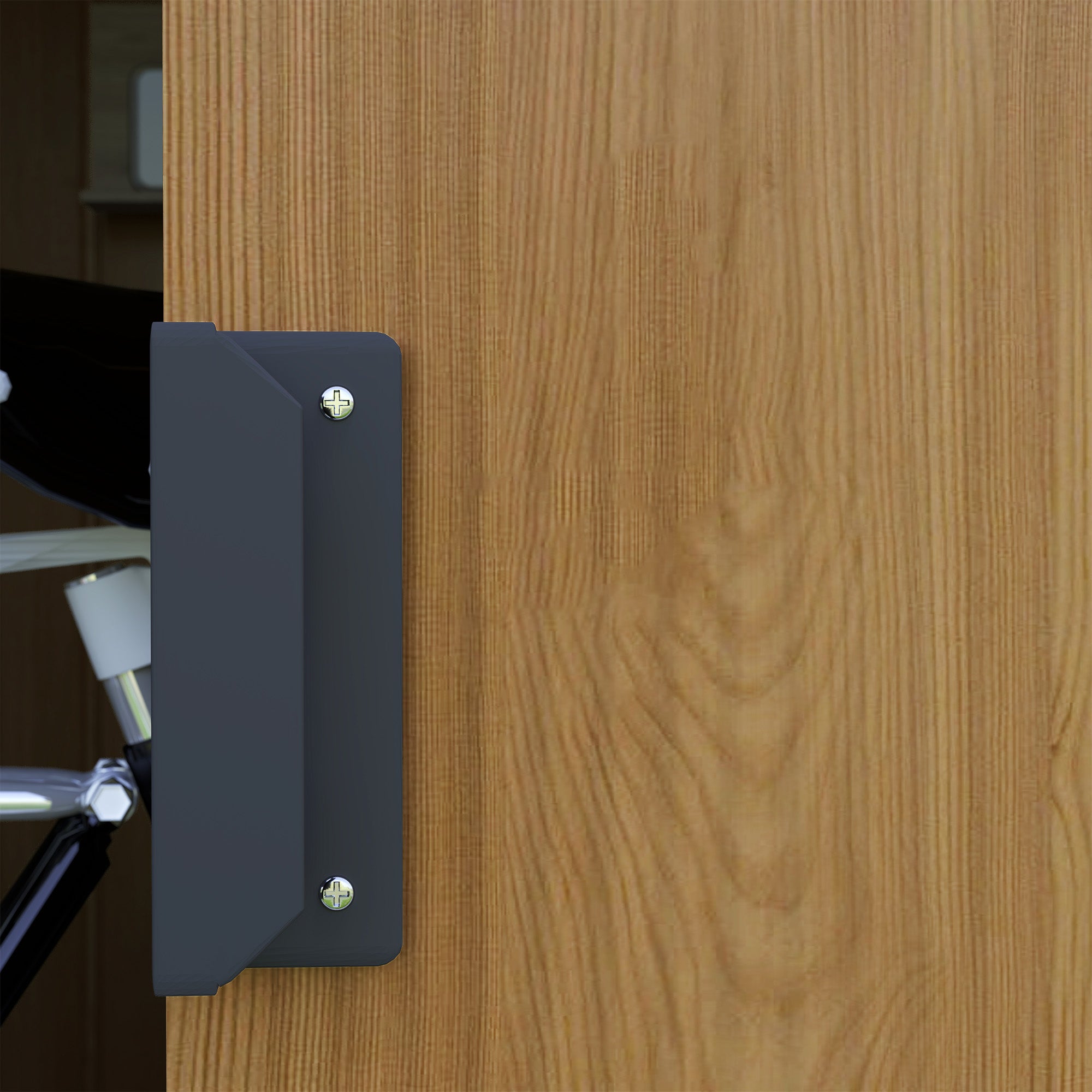 8x6ft Galvanised Steel Tool Shed with Double Door - Brown