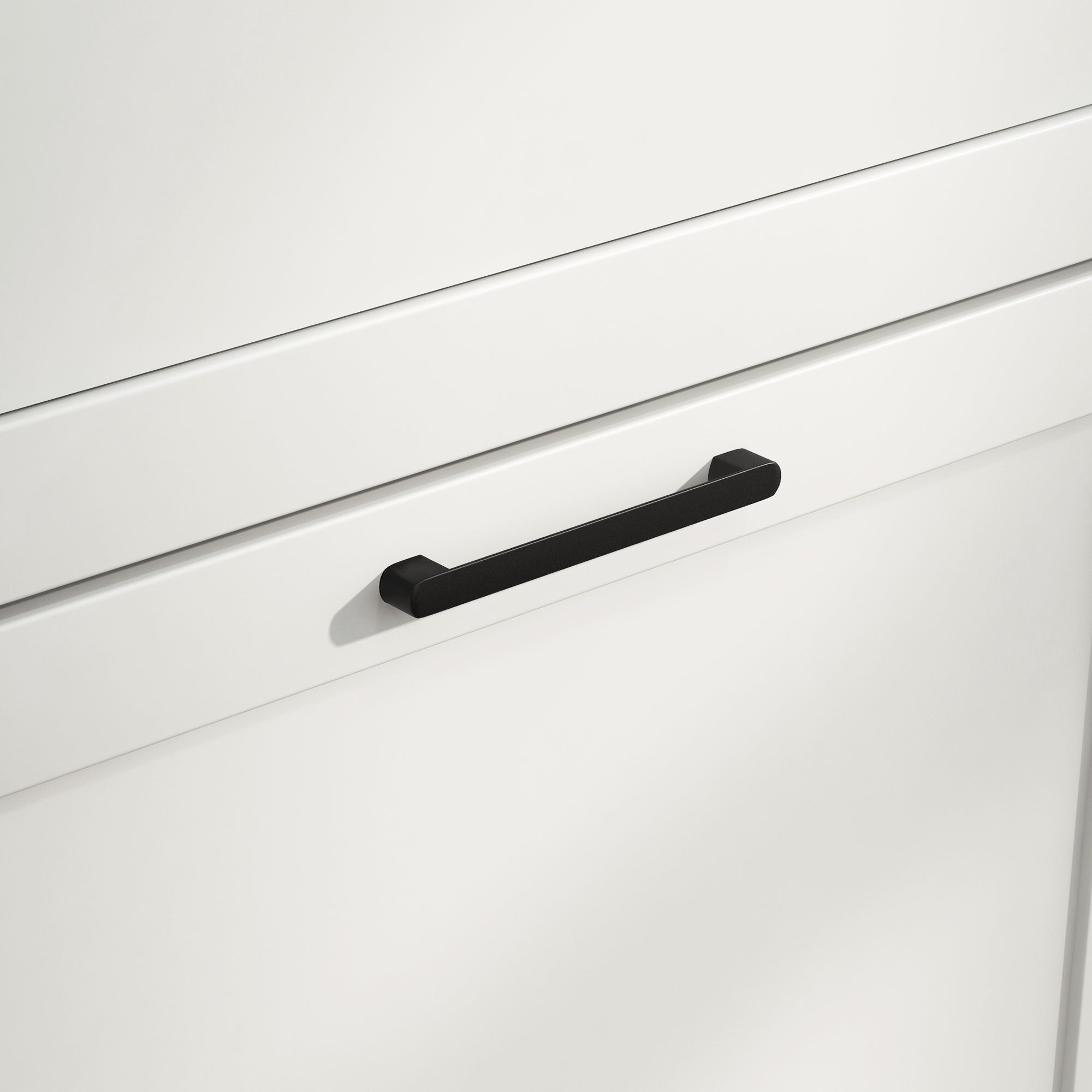 Modern Shoe Cabinet with 2 Flip Drawers and Adjustable Shelves, Narrow Shoe Storage Cabinet with Open Compartment, Holds 10 Pairs for Entryway, Hallway, White