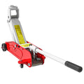 2 Ton Low Profile Hydraulic Car Jack for Tyre Repair and Garage Use - Red