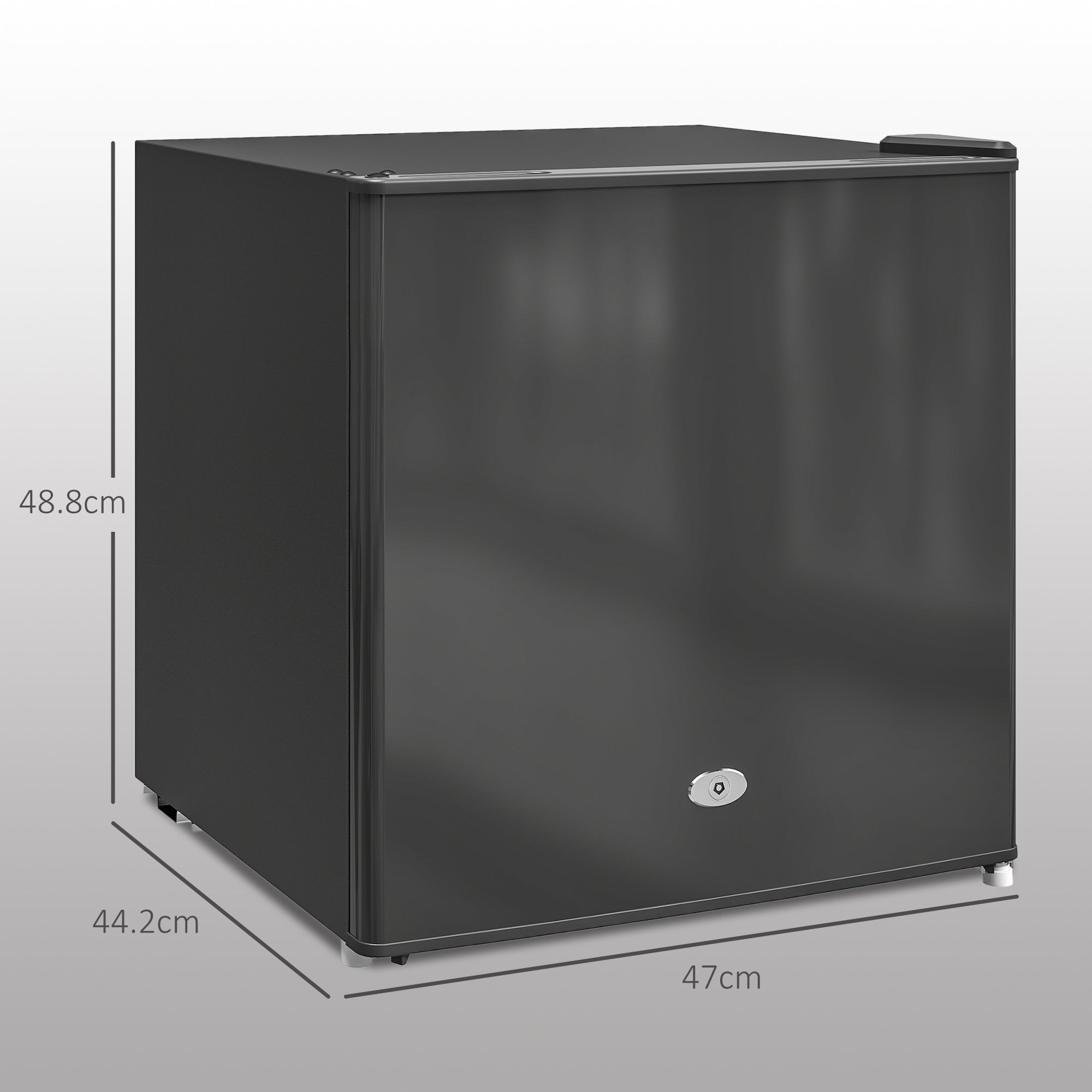 35L Mini Freezer, -24℃ to -14℃ Temperature - Black