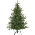 5ft Bushy Artificial Christmas Tree with Metal Base - Green