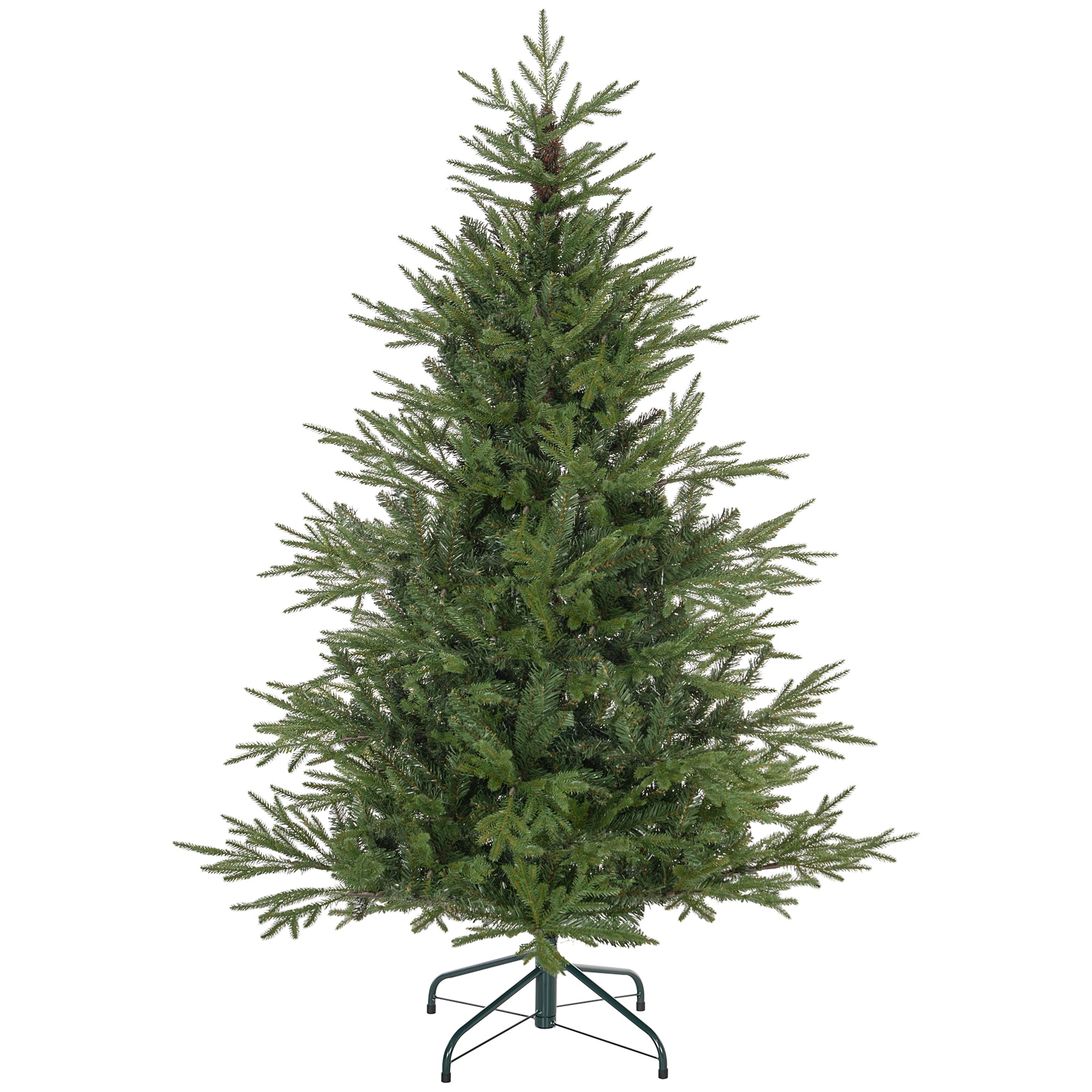 5ft Bushy and Bare Artificial Christmas Tree - Green