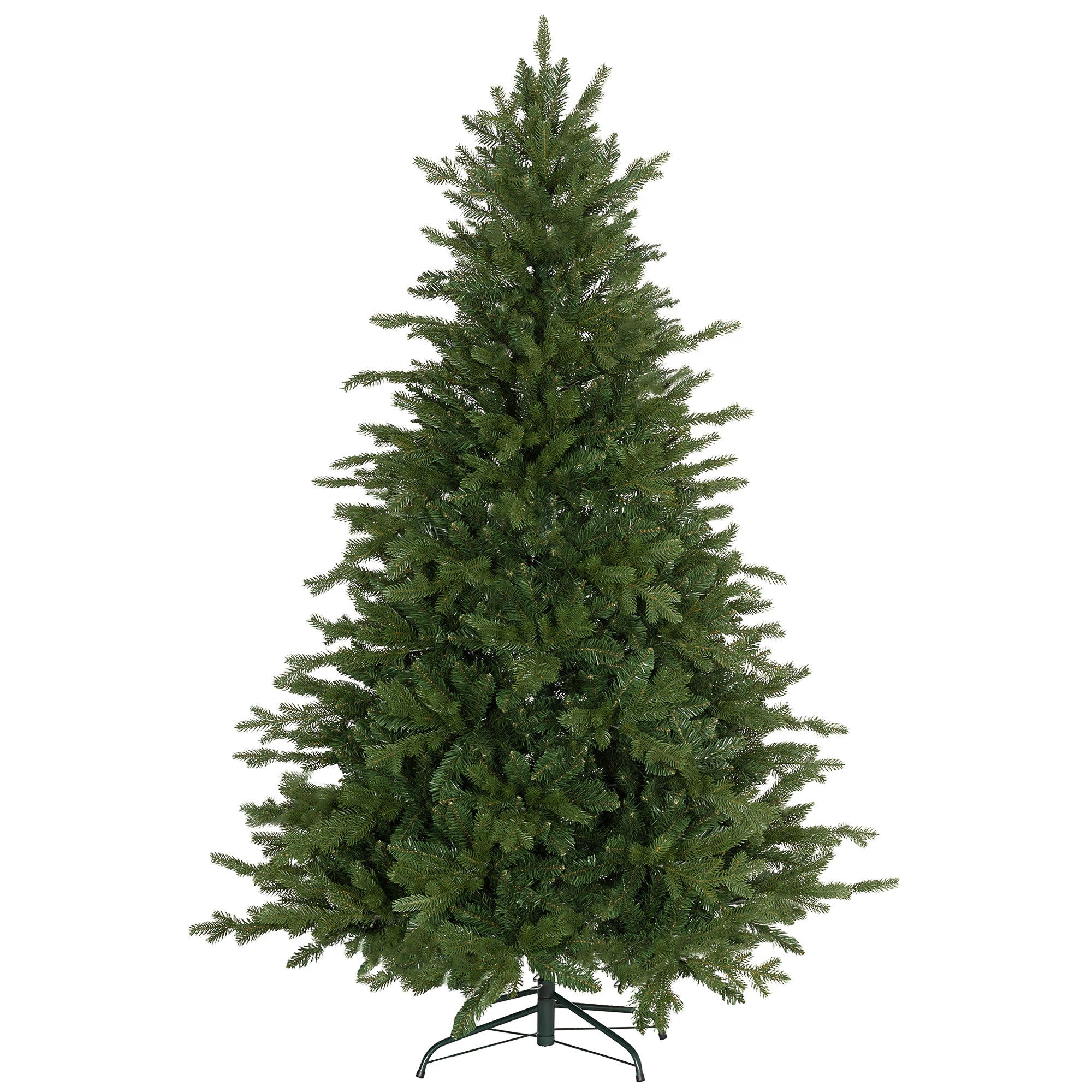 6ft Bare Artificial Christmas Tree, with 1821 Tips - Green