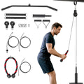 Weight Pulley System, Cable Pulley System for Home Gym, Cable Machine LAT Pull Down Attachment for Biceps Curl, Tricep, Arm Workouts