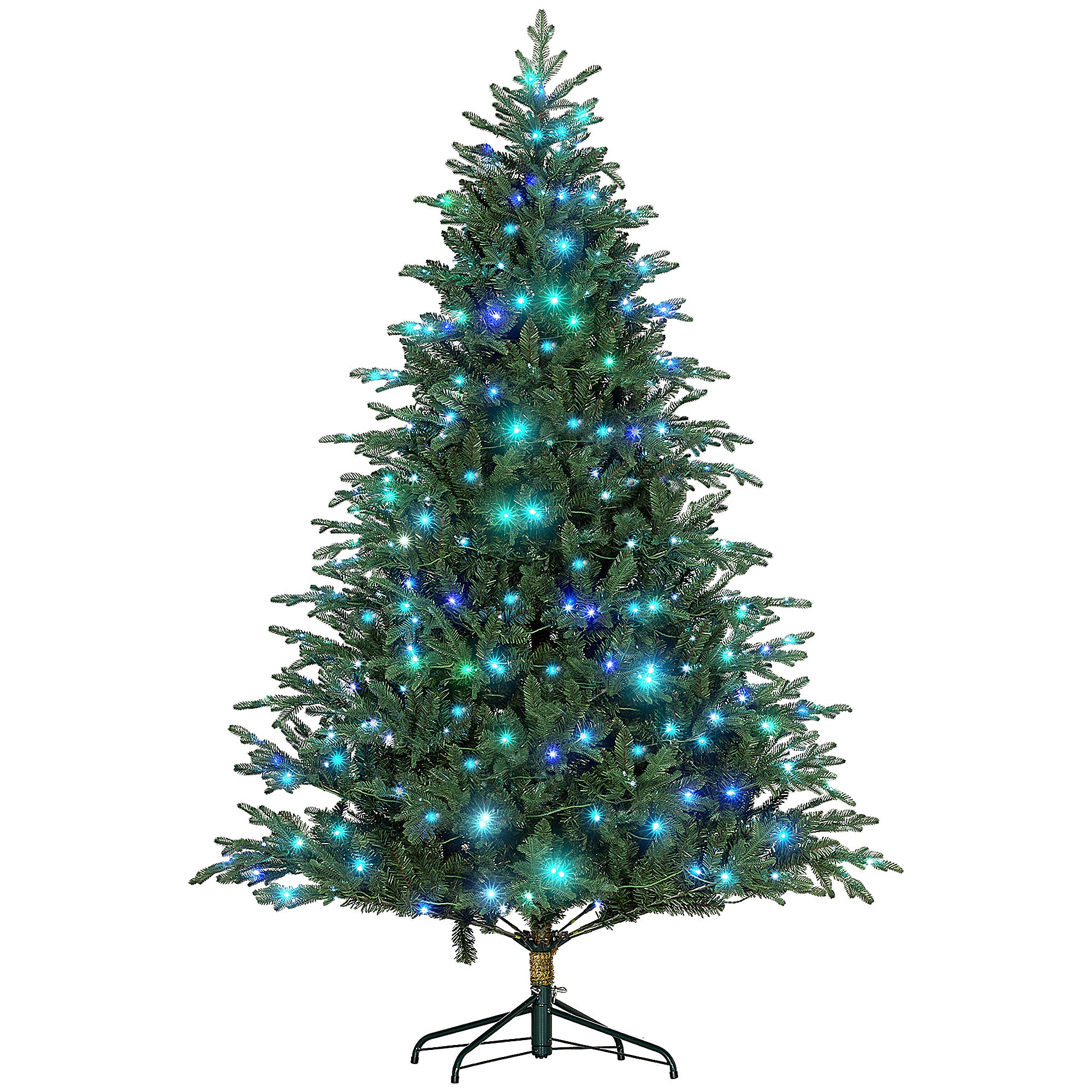 7ft LED Lights Artificial Christmas Tree