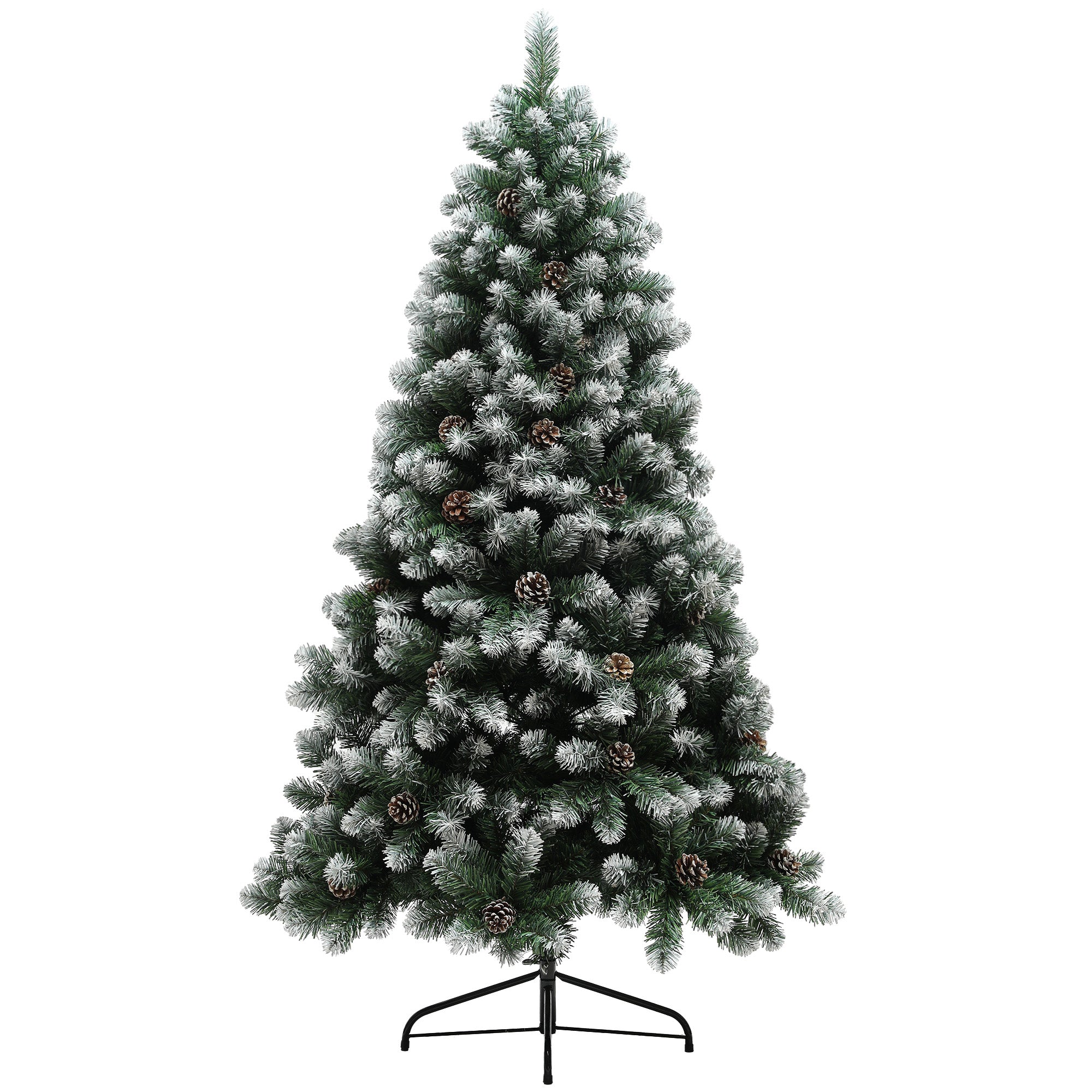 6ft Snow-Dipped Artificial Pine Christmas Tree