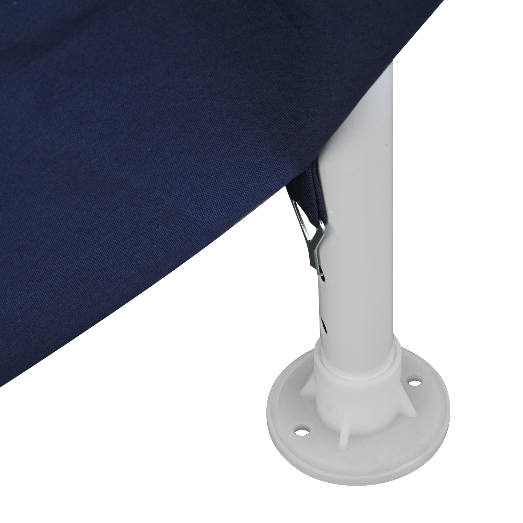 4M Hexagon Gazebo, Netting Party Tent Patio Canopy Outdoor Event Shelter for Activities, Shade Resistant, Blue