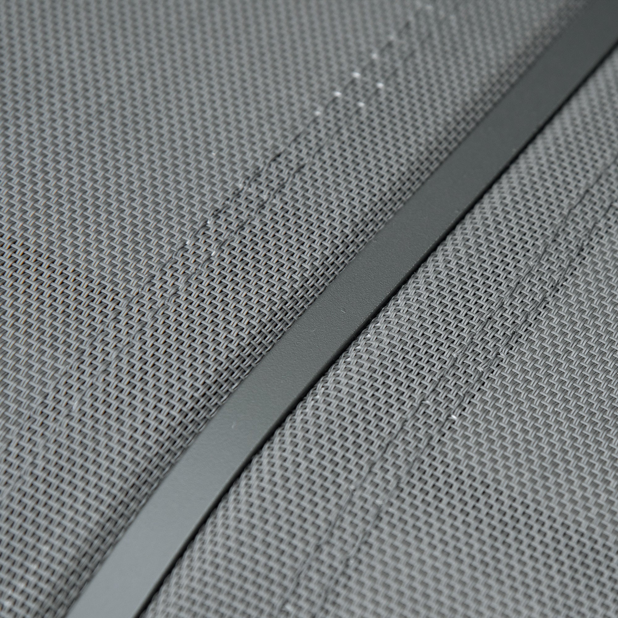 3-Seat Glider Rocking Chair for 3 People Garden Bench Patio Furniture Metal Frame, Grey